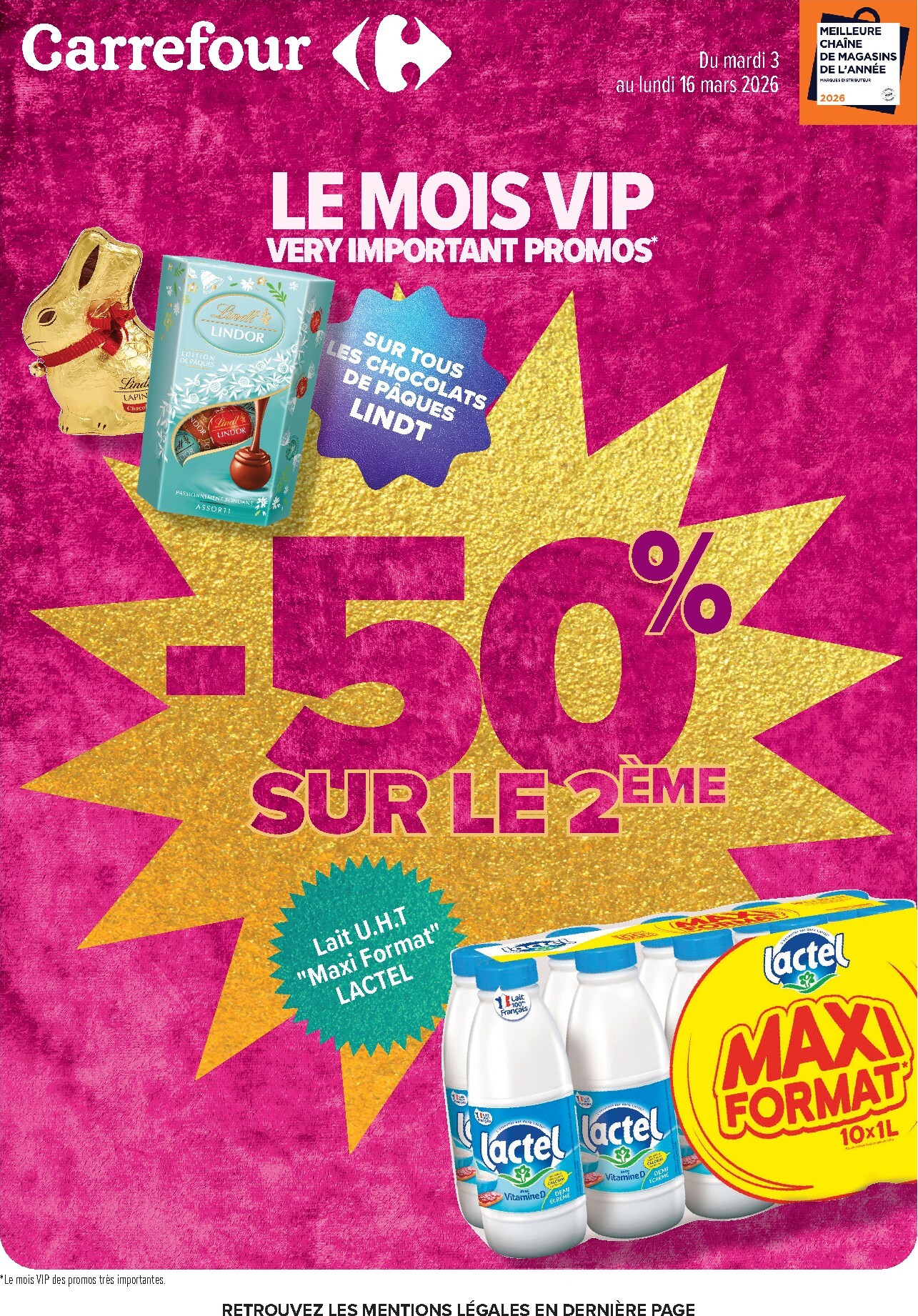carrefour - Catalogue Carrefour - Le Mois Des Promos Très Importantes valable du 03/03/2026 au 16/03/2026
