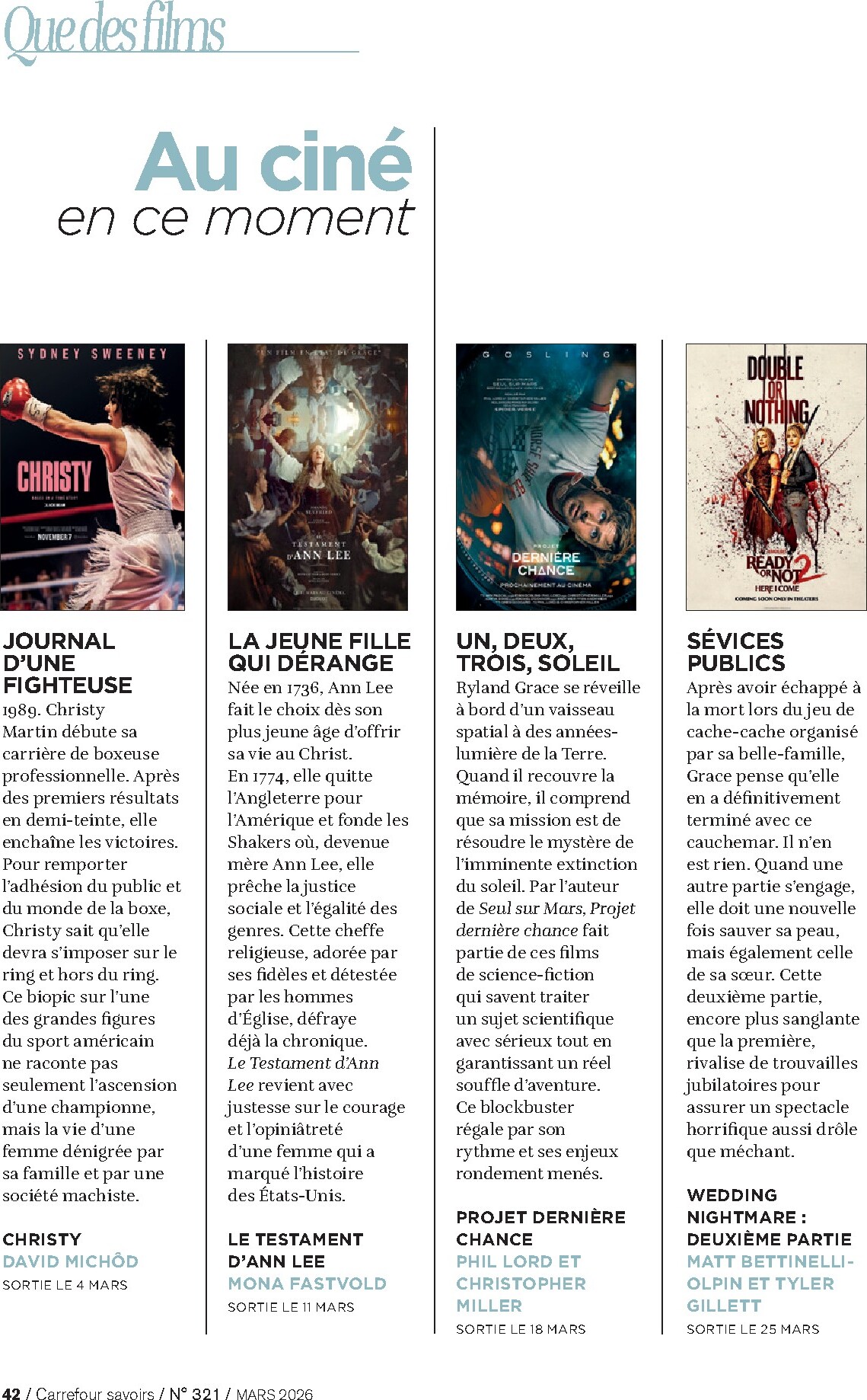 carrefour - Catalogue Carrefour - A Chacun sa Culture valable du 01/03/2026 au 31/03/2026 - page: 42