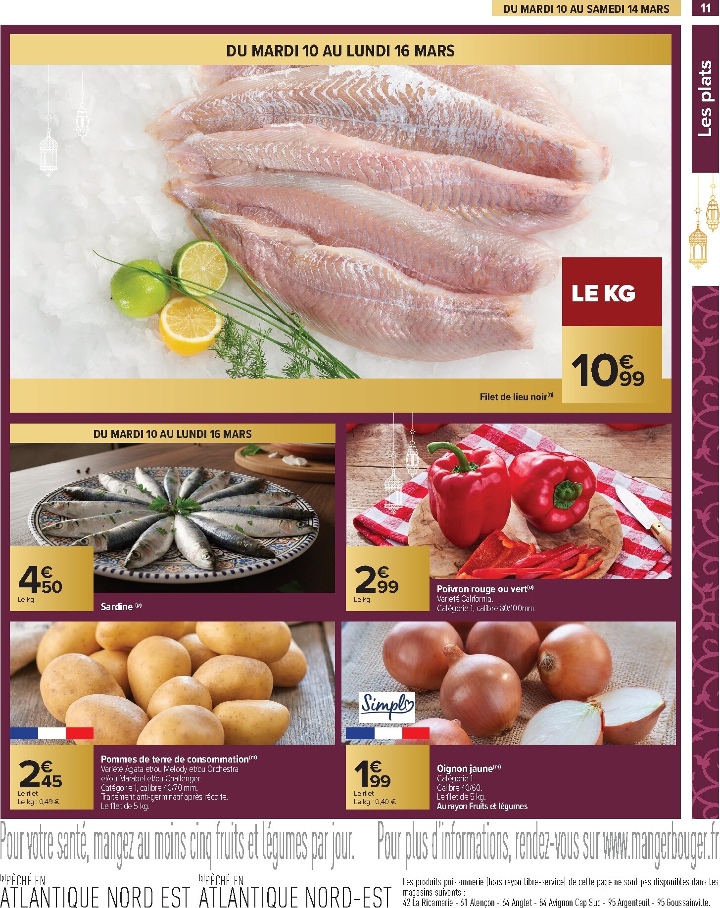 carrefour - Catalogue Carrefour - Tout L'aid El-Fitr valable du 10/03/2026 au 22/03/2026 - page: 11