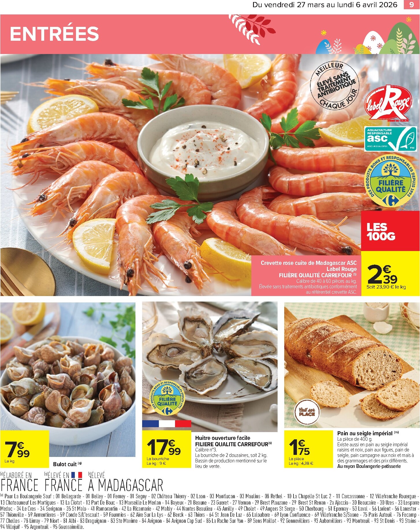 carrefour - Catalogue Carrefour - Pâques Festif valable du 27/03/2026 au 06/04/2026 - page: 9