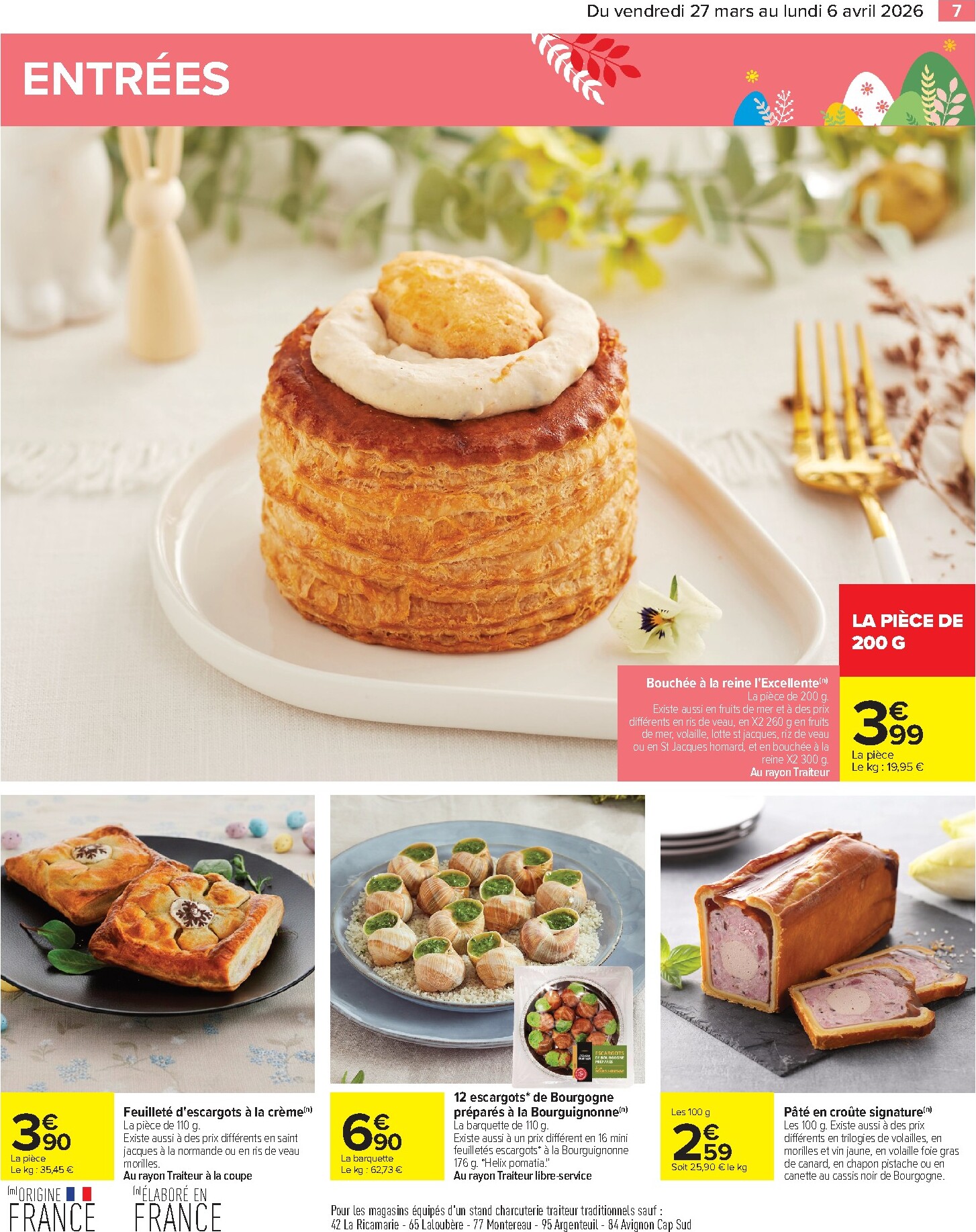 carrefour - Catalogue Carrefour - Pâques Festif valable du 27/03/2026 au 06/04/2026 - page: 7