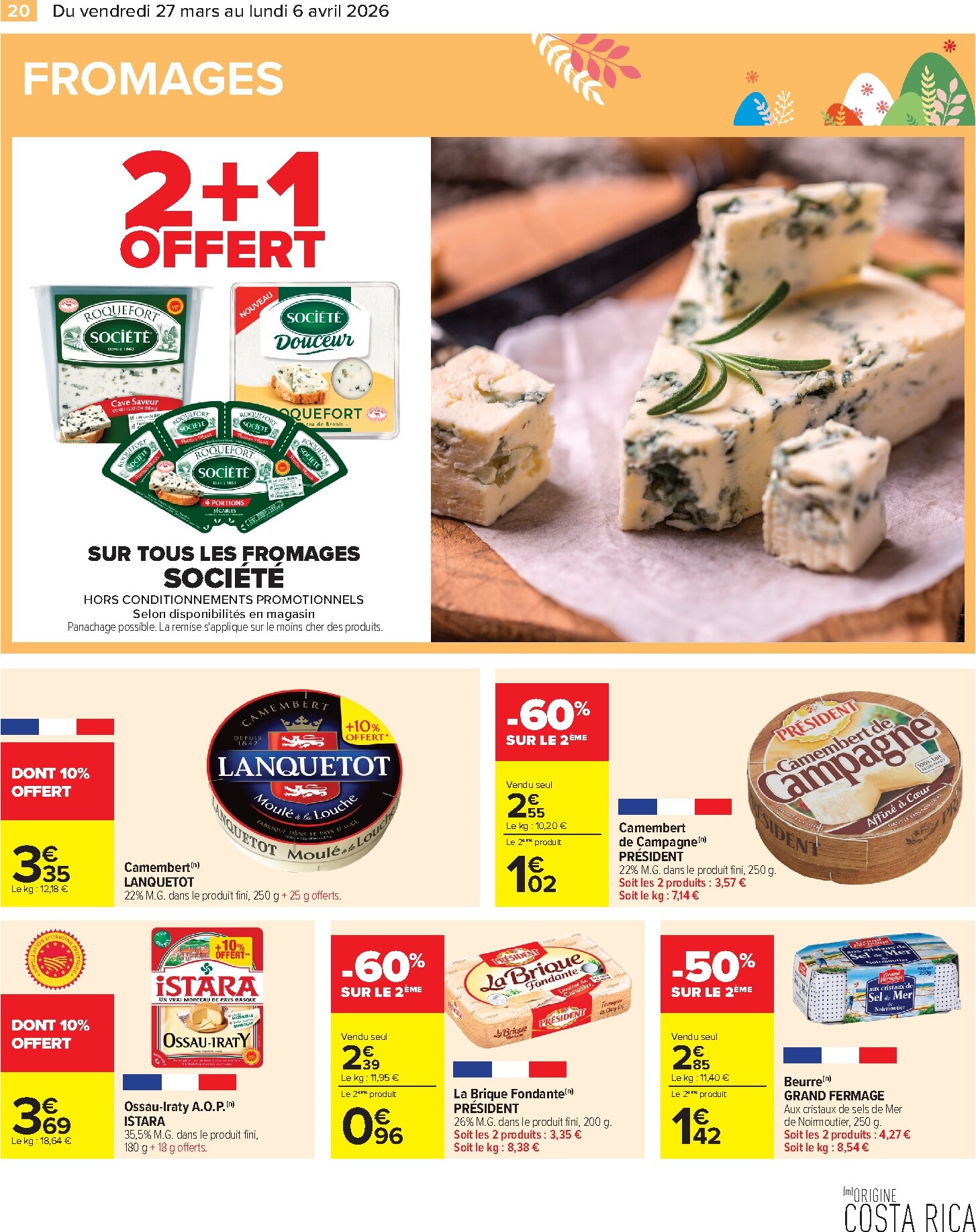 carrefour - Catalogue Carrefour - Pâques Festif valable du 27/03/2026 au 06/04/2026 - page: 20