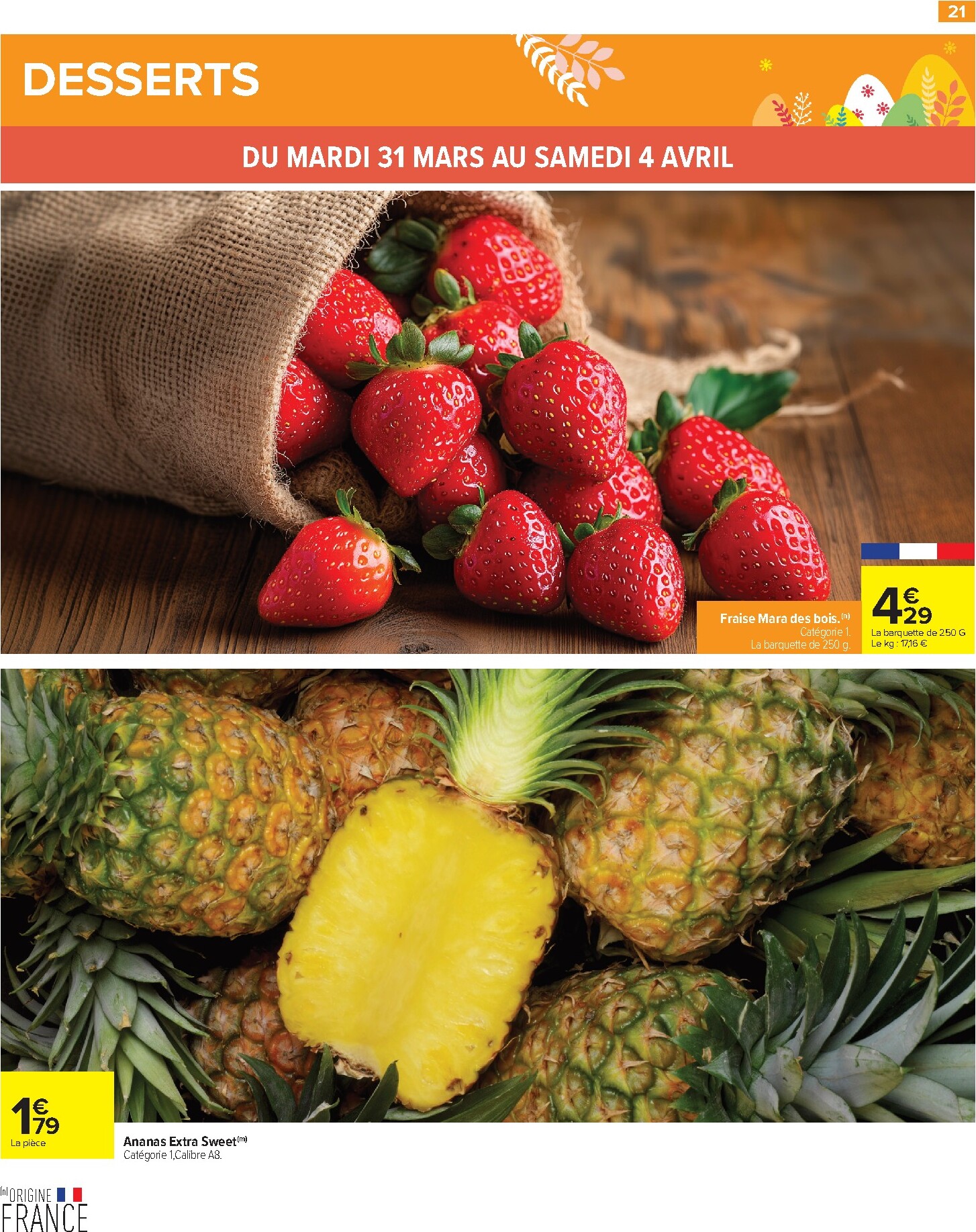 carrefour - Catalogue Carrefour - Pâques Festif valable du 27/03/2026 au 06/04/2026 - page: 21