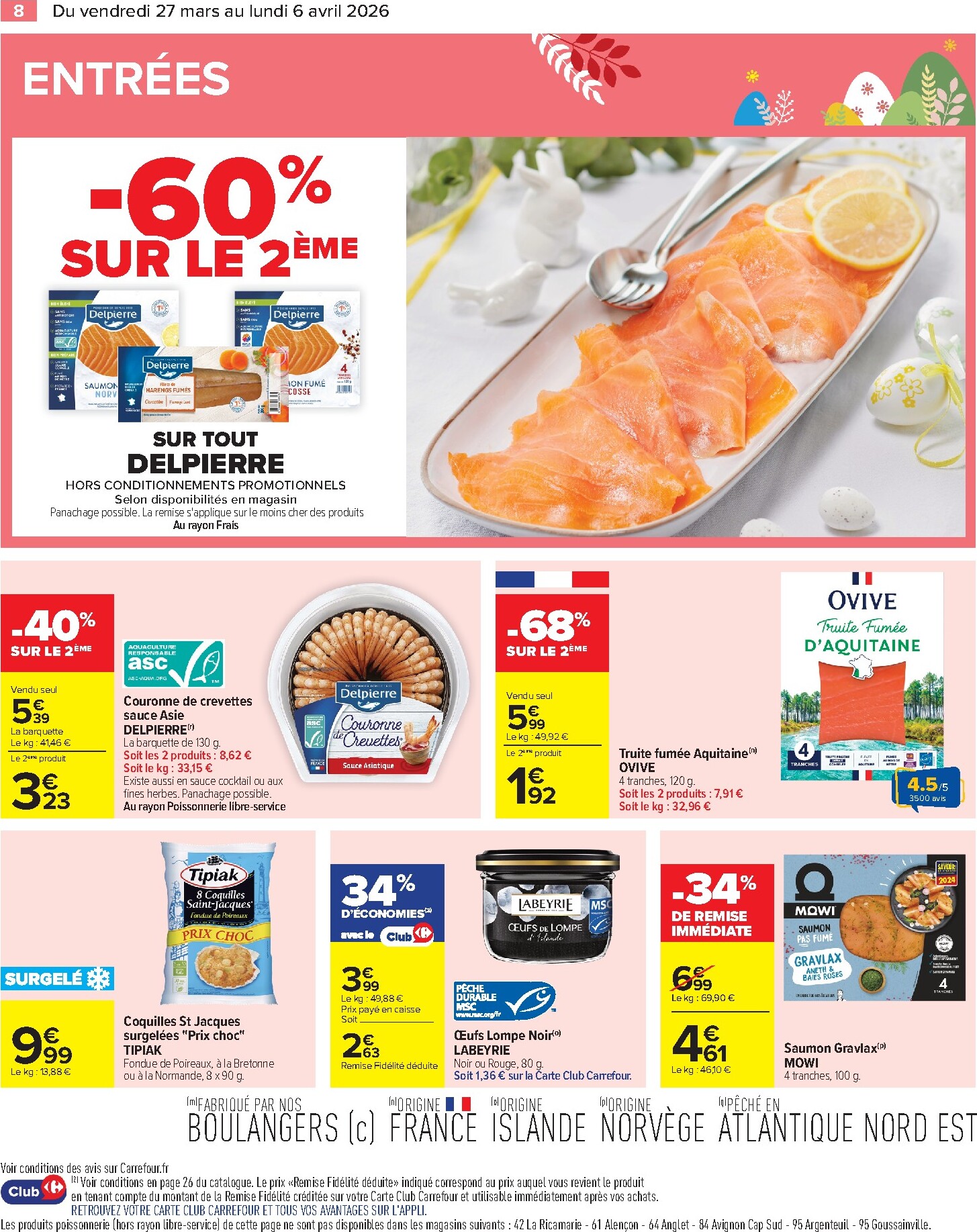 carrefour - Catalogue Carrefour - Pâques Festif valable du 27/03/2026 au 06/04/2026 - page: 8