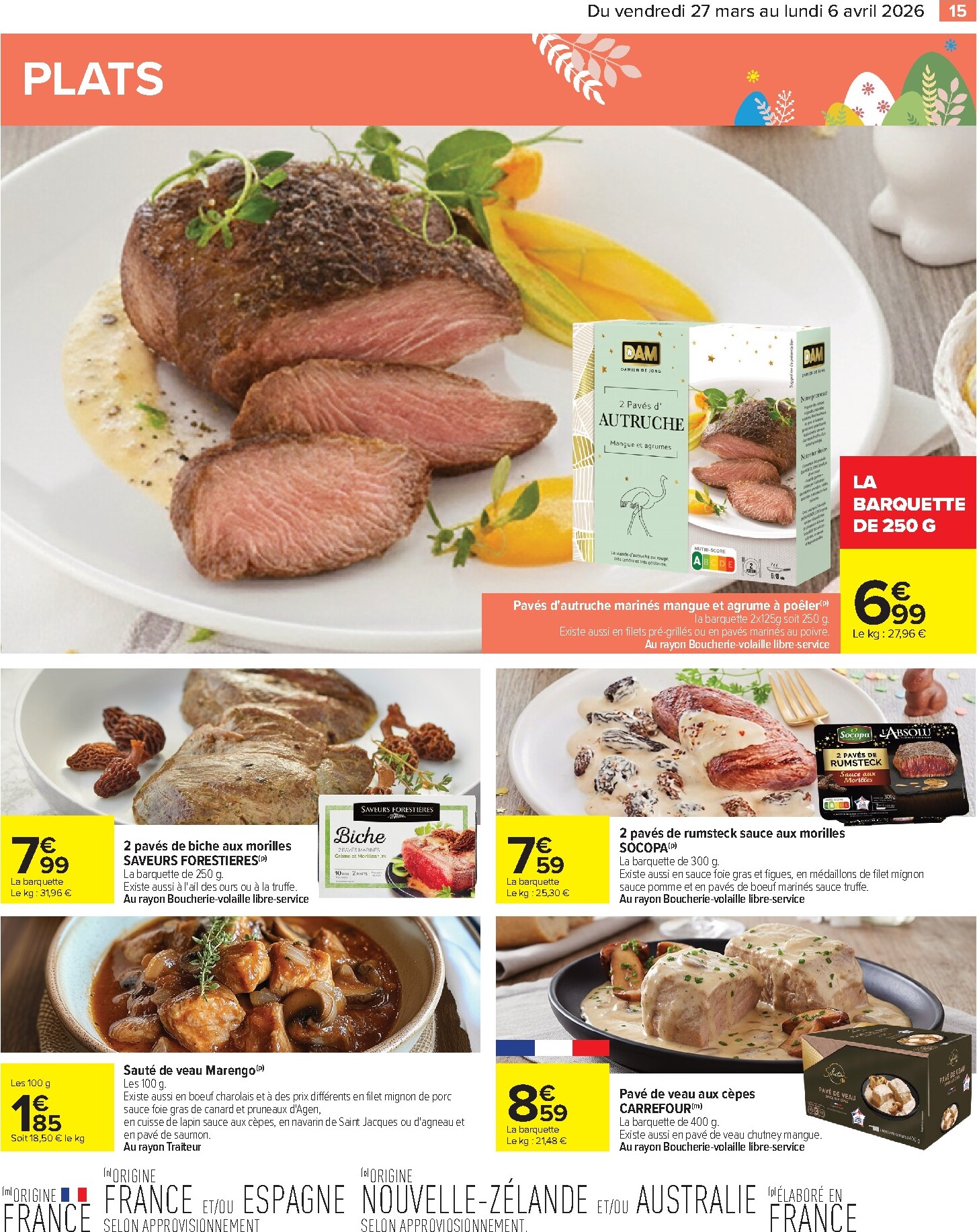 carrefour - Catalogue Carrefour - Pâques Festif valable du 27/03/2026 au 06/04/2026 - page: 15