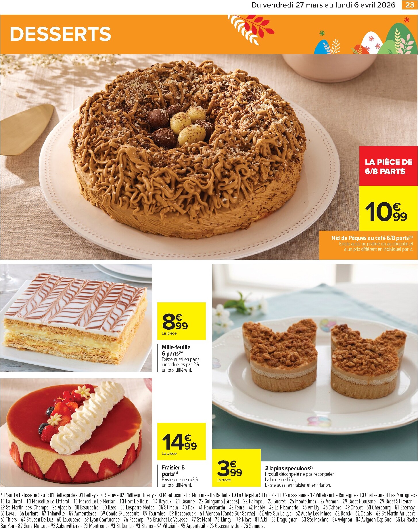 carrefour - Catalogue Carrefour - Pâques Festif valable du 27/03/2026 au 06/04/2026 - page: 23