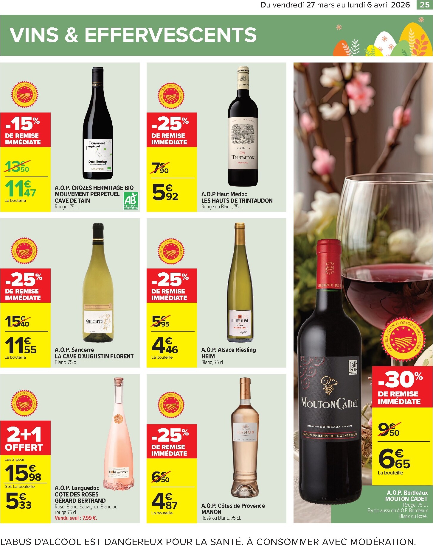 carrefour - Catalogue Carrefour - Pâques Festif valable du 27/03/2026 au 06/04/2026 - page: 25