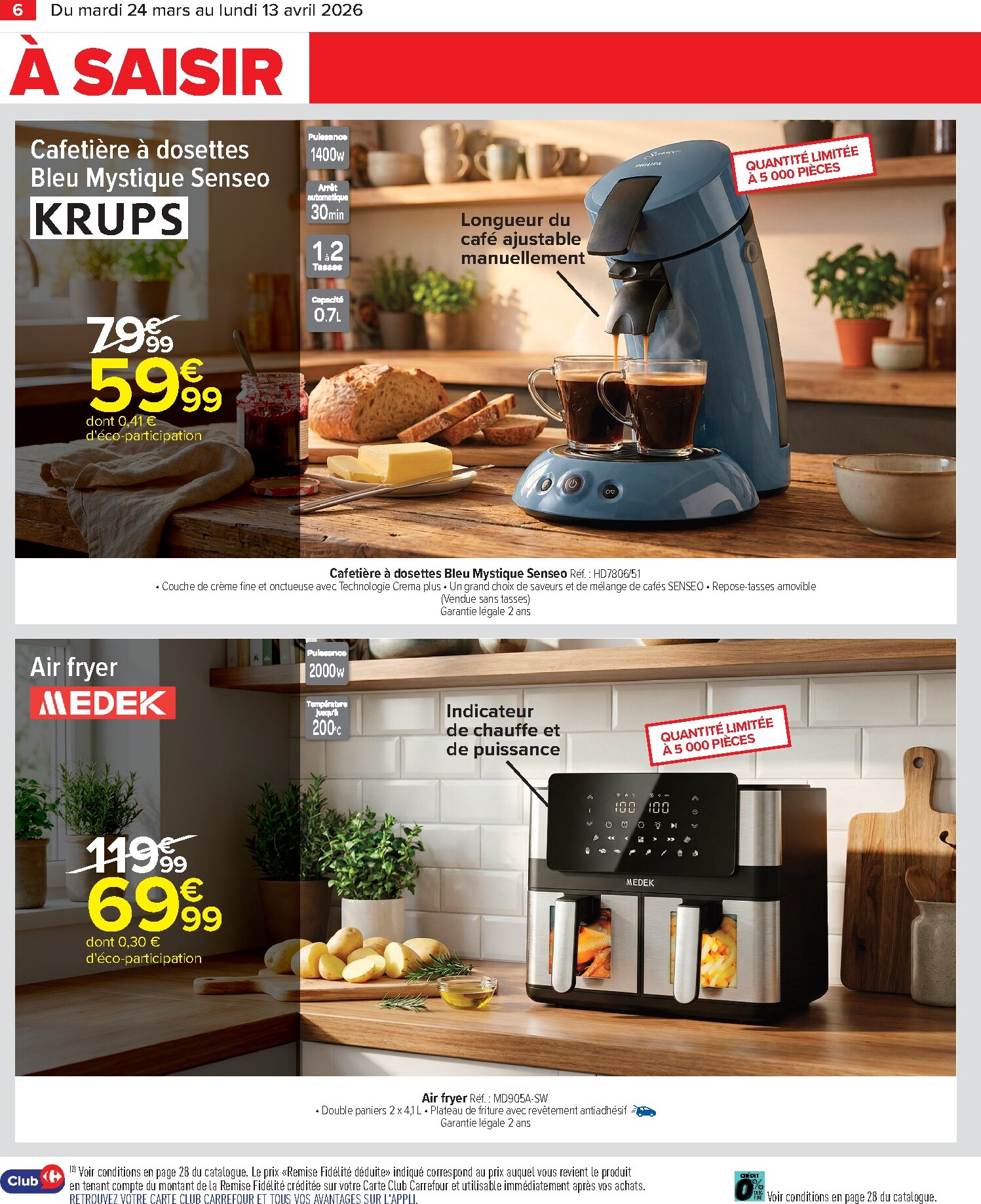 carrefour - Catalogue Carrefour - Faites Enter les Bonnes Affaires de Printemps valable du 24/03/2026 au 13/04/2026 - page: 6