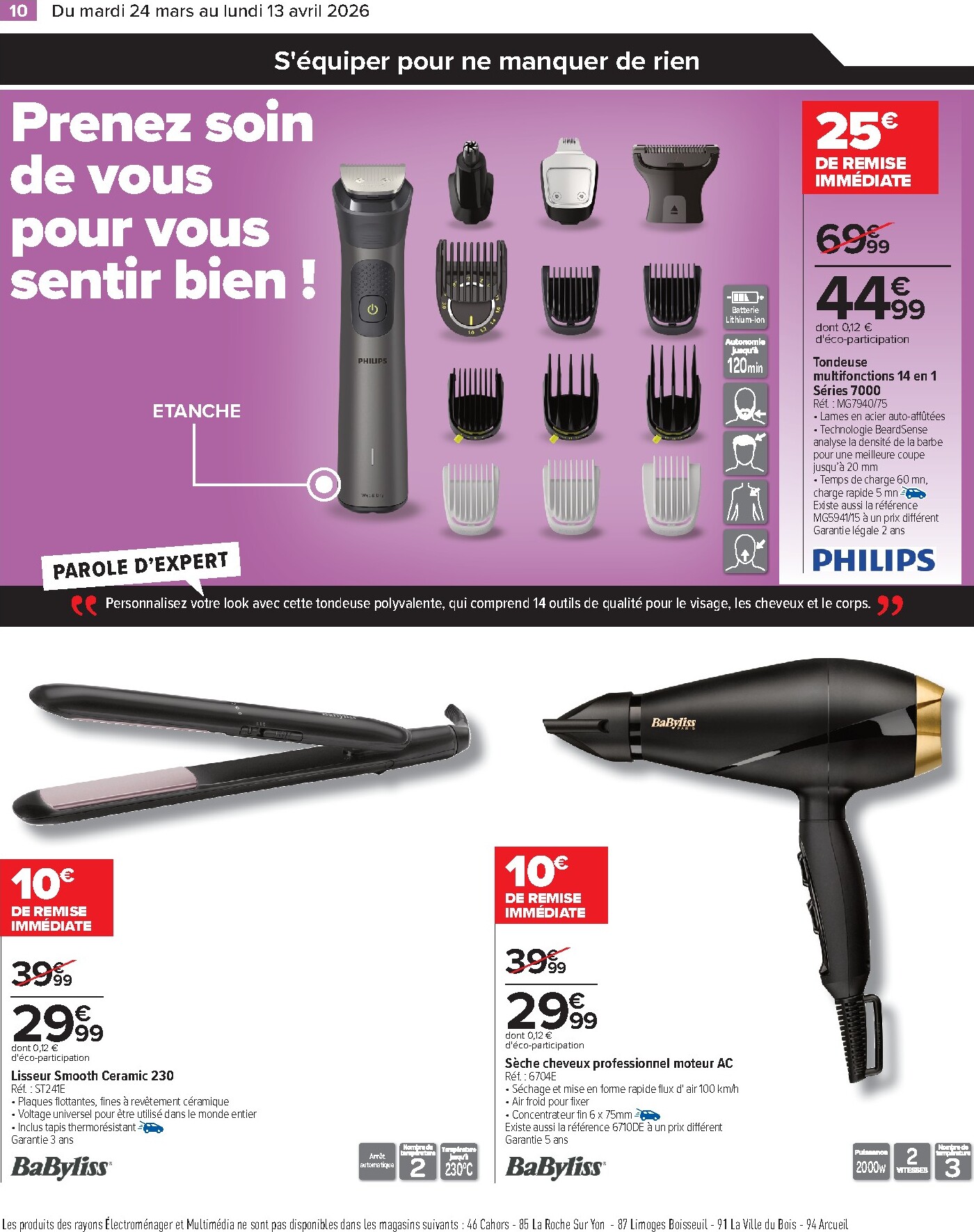 carrefour - Catalogue Carrefour - Faites Enter les Bonnes Affaires de Printemps valable du 24/03/2026 au 13/04/2026 - page: 10