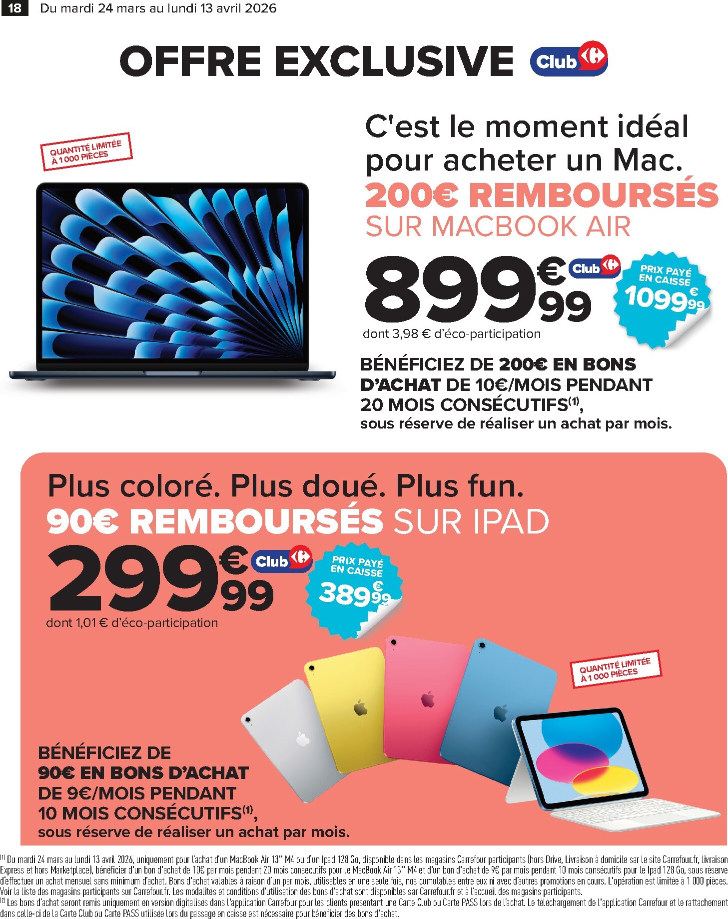 carrefour - Catalogue Carrefour - Faites Enter les Bonnes Affaires de Printemps valable du 24/03/2026 au 13/04/2026 - page: 18