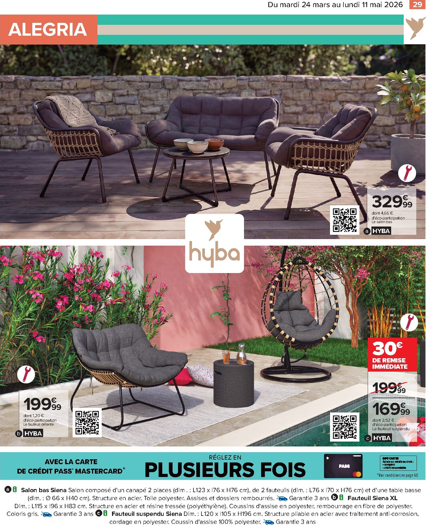 carrefour - Catalogue Carrefour - Jardin là où la Vie se Cultive valable du 24/03/2026 au 11/05/2026 - page: 29