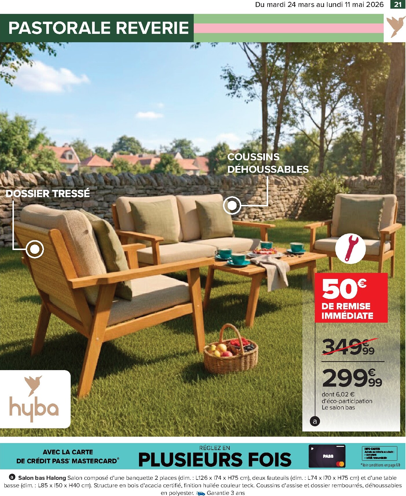 carrefour - Catalogue Carrefour - Jardin là où la Vie se Cultive valable du 24/03/2026 au 11/05/2026 - page: 21