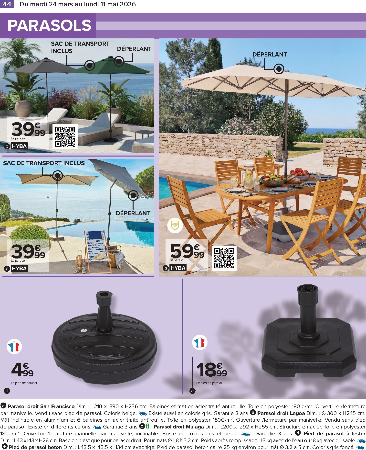 carrefour - Catalogue Carrefour - Jardin là où la Vie se Cultive valable du 24/03/2026 au 11/05/2026 - page: 44