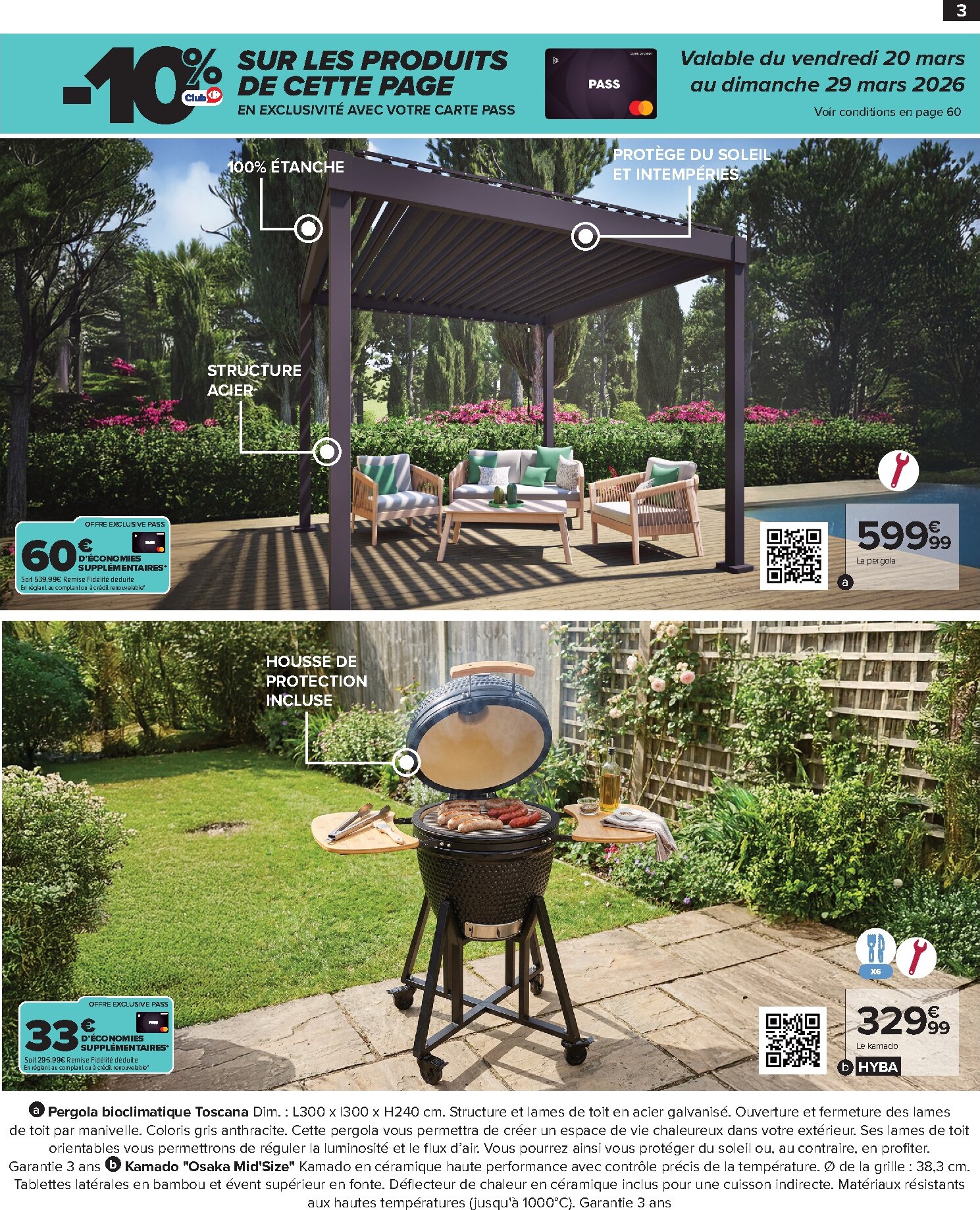 carrefour - Catalogue Carrefour - Jardin là où la Vie se Cultive valable du 24/03/2026 au 11/05/2026 - page: 3