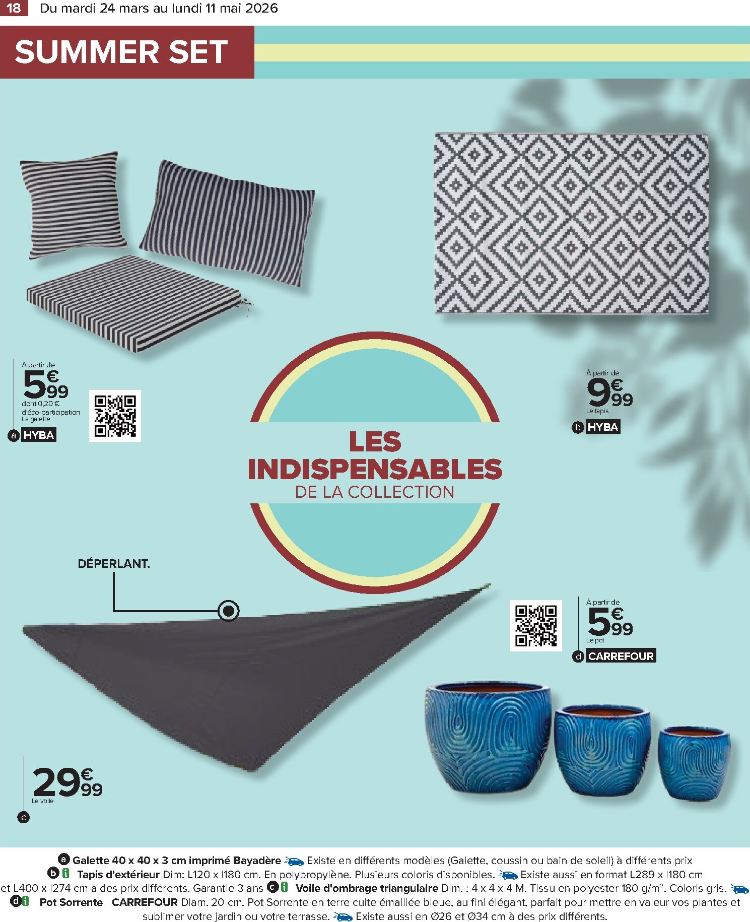 carrefour - Catalogue Carrefour - Jardin là où la Vie se Cultive valable du 24/03/2026 au 11/05/2026 - page: 18