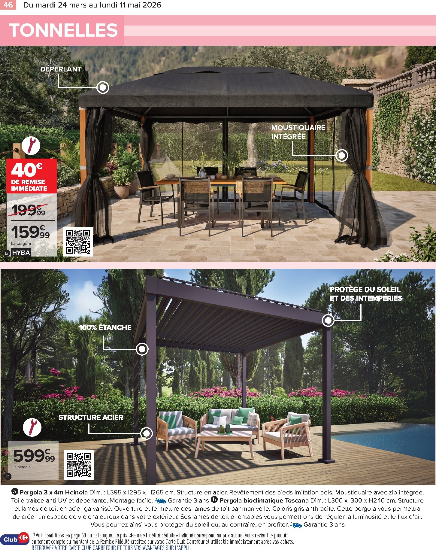 carrefour - Catalogue Carrefour - Jardin là où la Vie se Cultive valable du 24/03/2026 au 11/05/2026 - page: 46