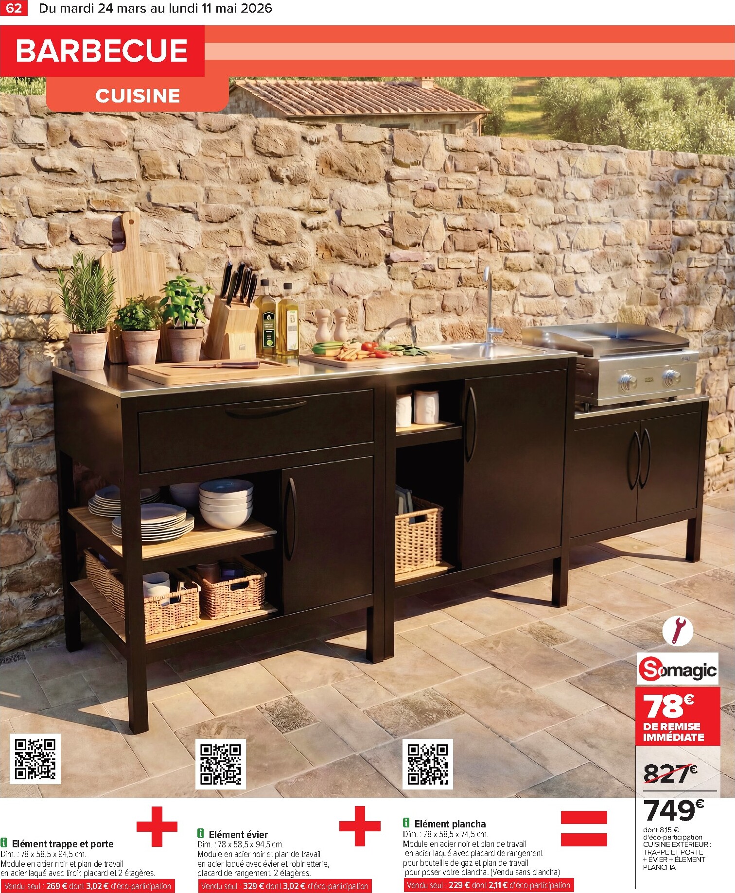 carrefour - Catalogue Carrefour - Jardin là où la Vie se Cultive valable du 24/03/2026 au 11/05/2026 - page: 62