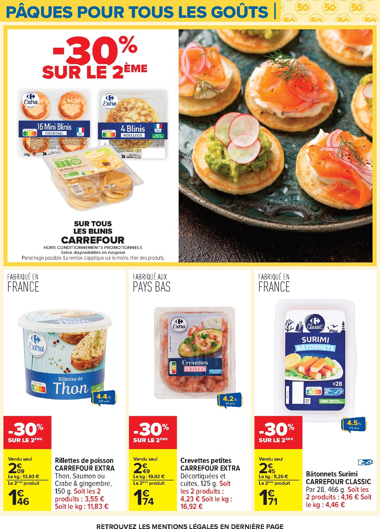 carrefour - Catalogue Carrefour - Pâques Pour Tous Les Goûts valable du 24/03/2026 au 06/04/2026 - page: 46
