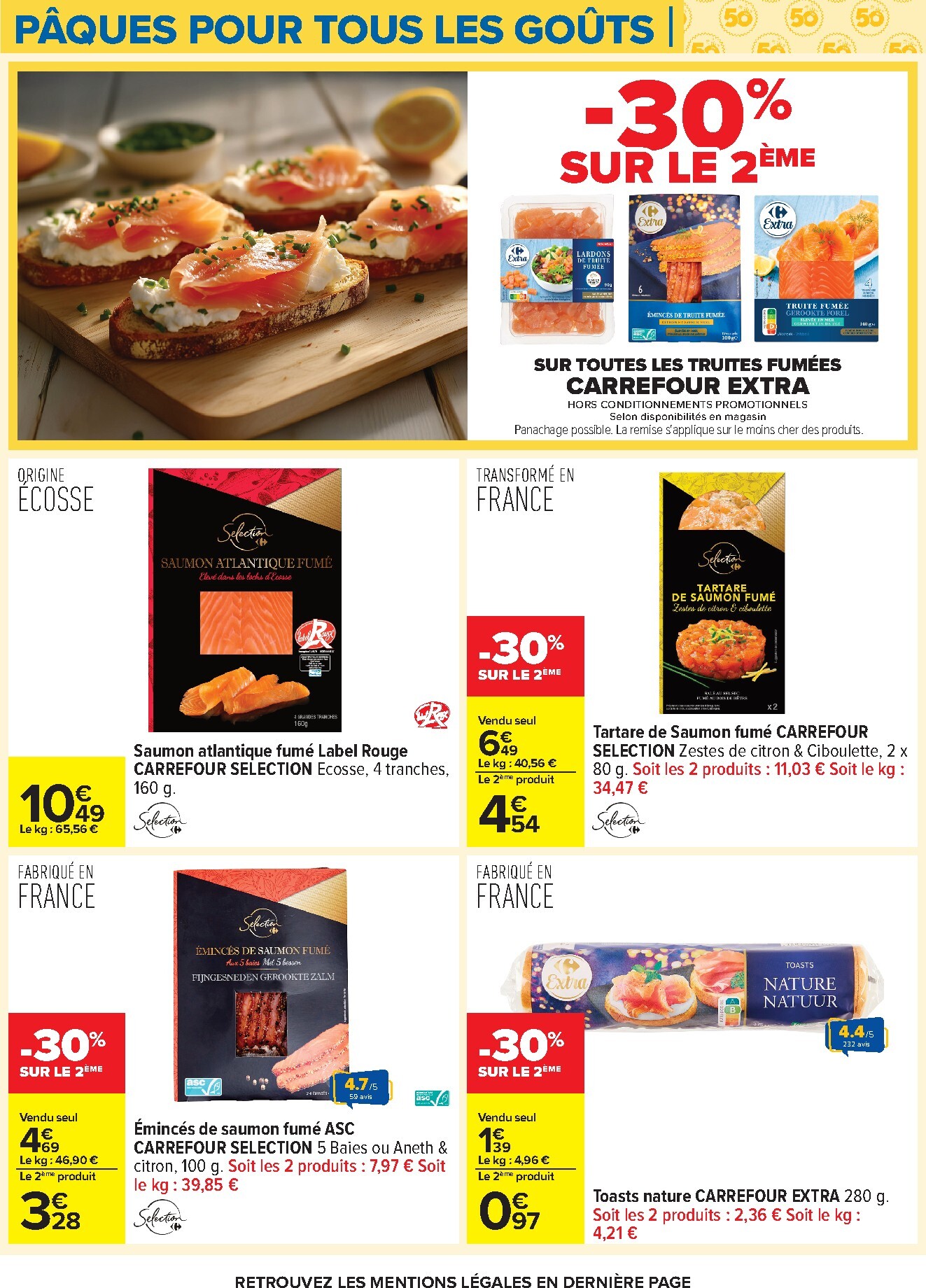 carrefour - Catalogue Carrefour - Pâques Pour Tous Les Goûts valable du 24/03/2026 au 06/04/2026 - page: 47