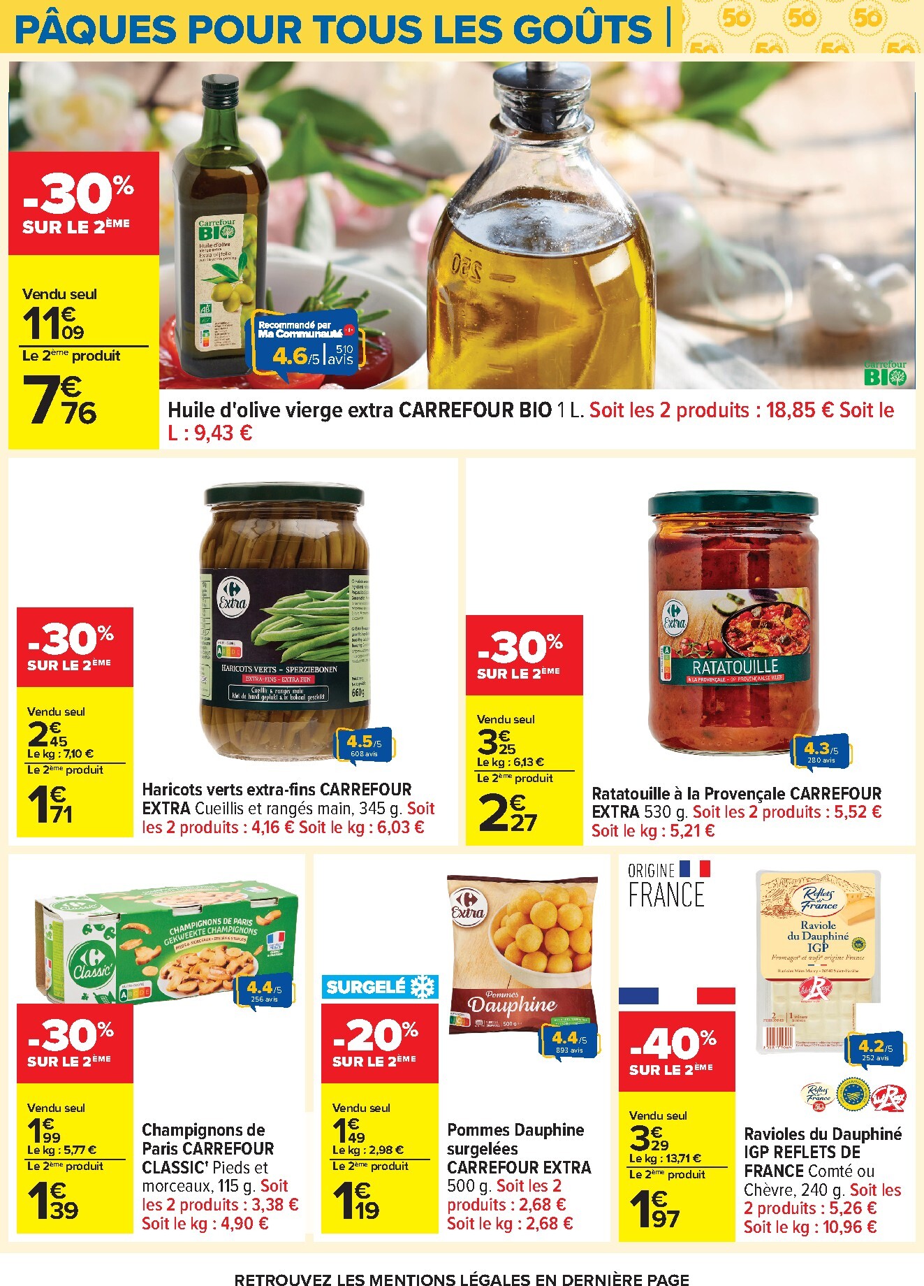 carrefour - Catalogue Carrefour - Pâques Pour Tous Les Goûts valable du 24/03/2026 au 06/04/2026 - page: 52