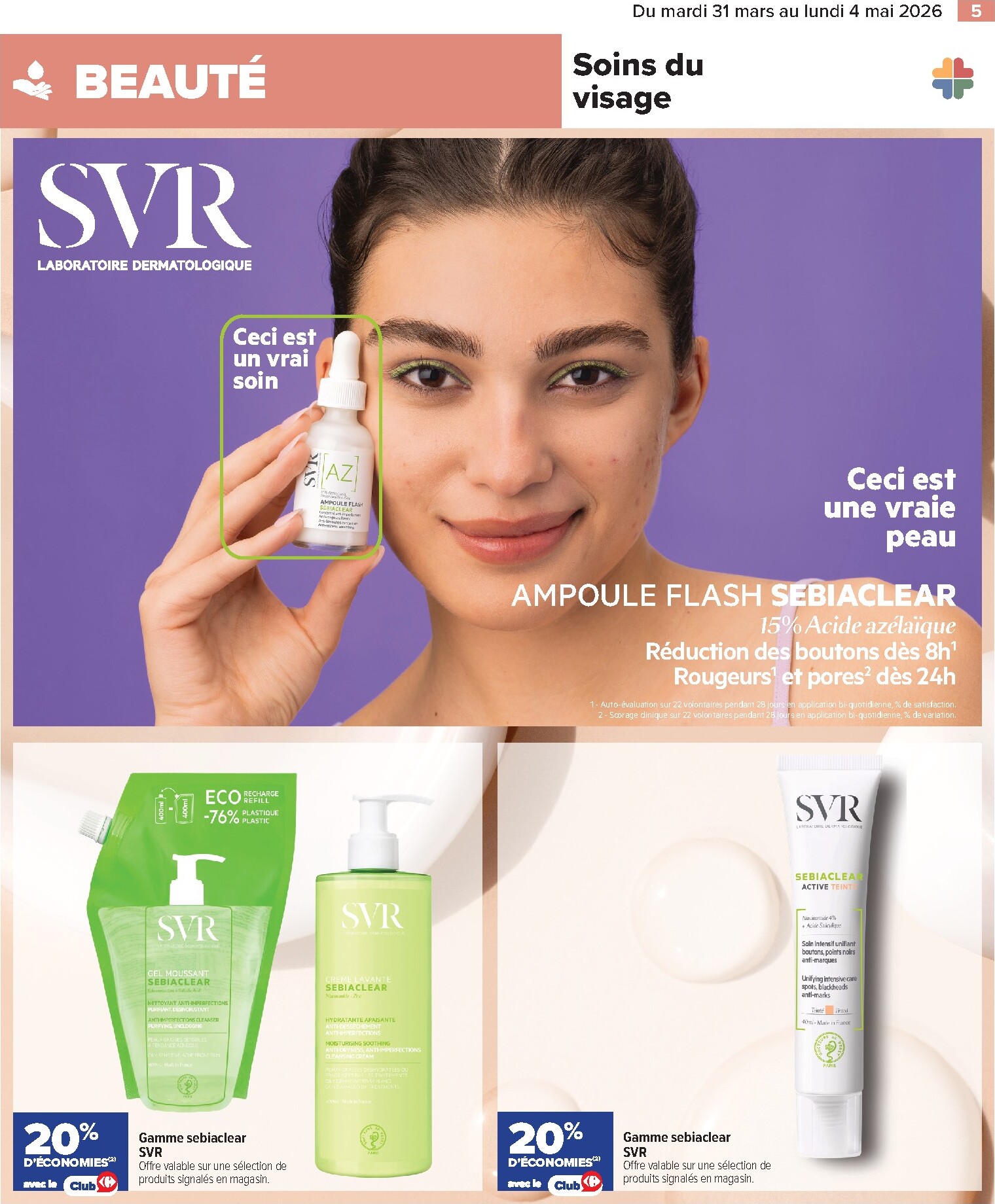 carrefour - Catalogue Carrefour - Parapharmacie, Beauté, Santé & Bien-Être valable du 31/03/2026 au 04/05/2026 - page: 5