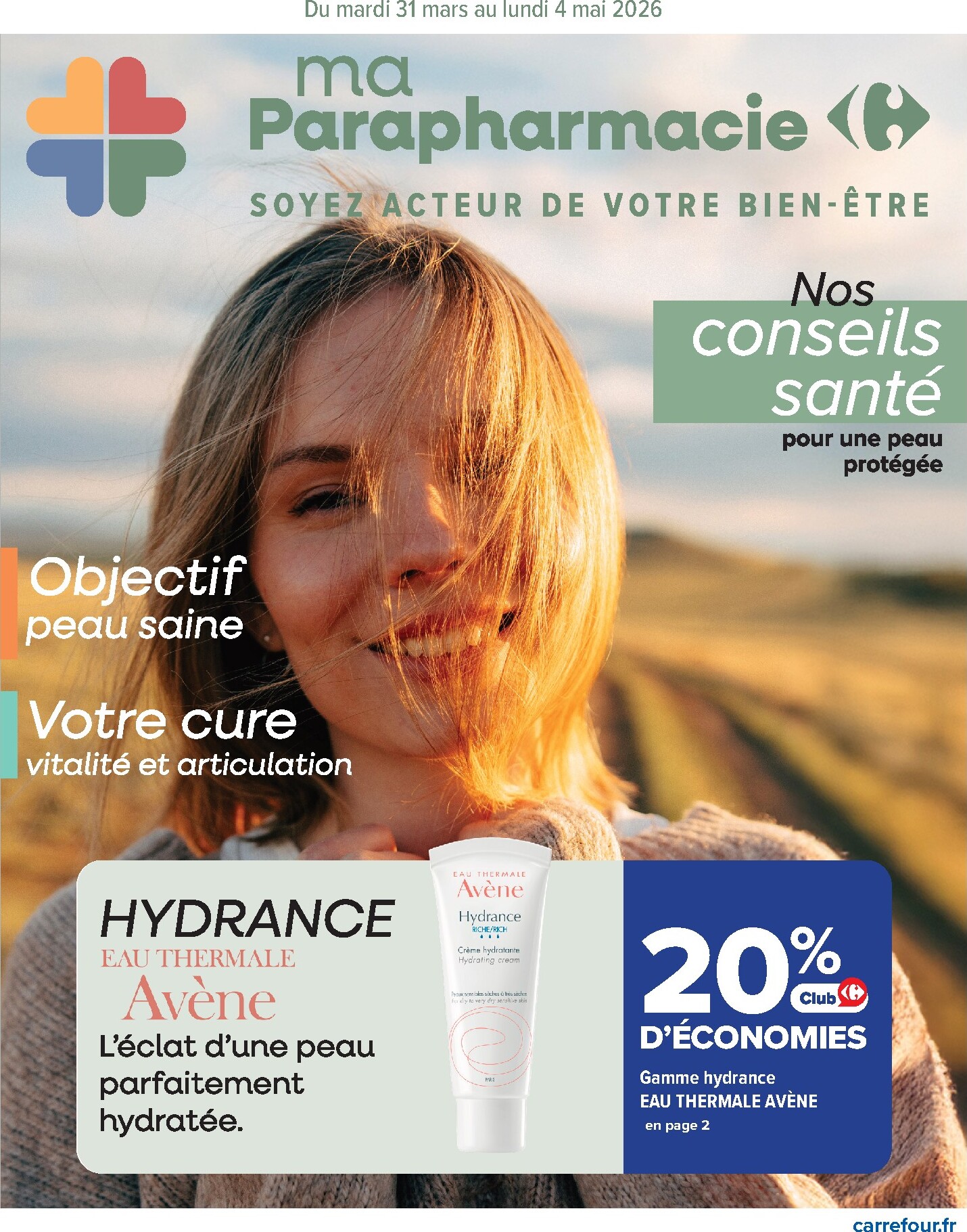 carrefour - Catalogue Carrefour - Parapharmacie, Beauté, Santé & Bien-Être valable du 31/03/2026 au 04/05/2026