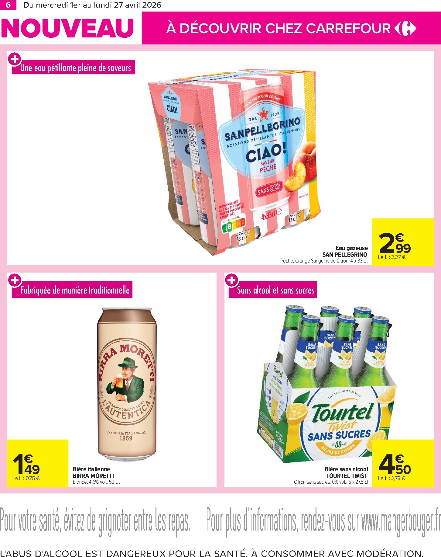 carrefour - Catalogue Carrefour - Les Nouveautés à ne pas Manquer D'Avril valable du 01/04/2026 au 27/04/2026 - page: 6