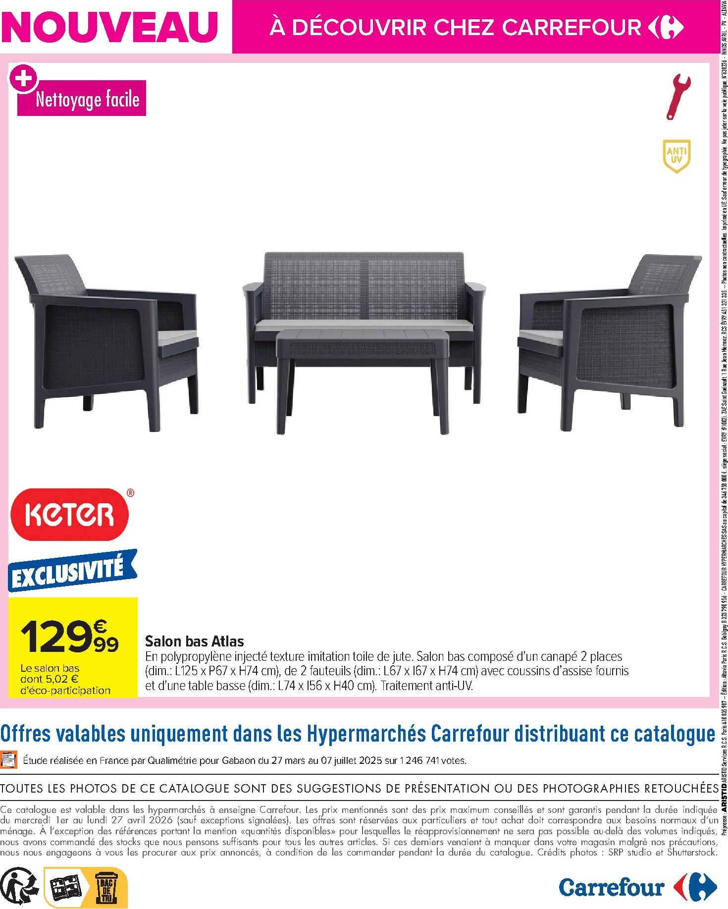 carrefour - Catalogue Carrefour - Les Nouveautés à ne pas Manquer D'Avril valable du 01/04/2026 au 27/04/2026 - page: 12