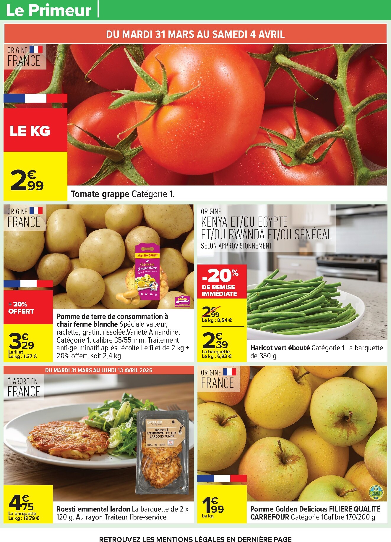 carrefour - Catalogue Carrefour - Crepes Party valable du 31/03/2026 au 13/04/2026 - page: 20