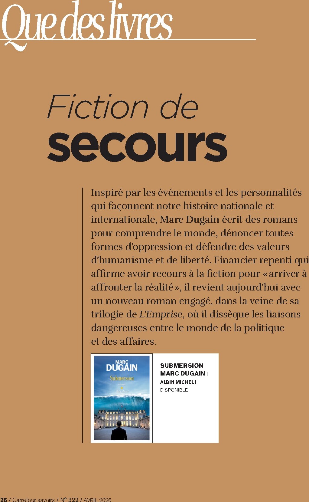 carrefour - Catalogue Carrefour - À Chacun sa Culture valable du 01/04/2026 au 30/04/2026 - page: 26