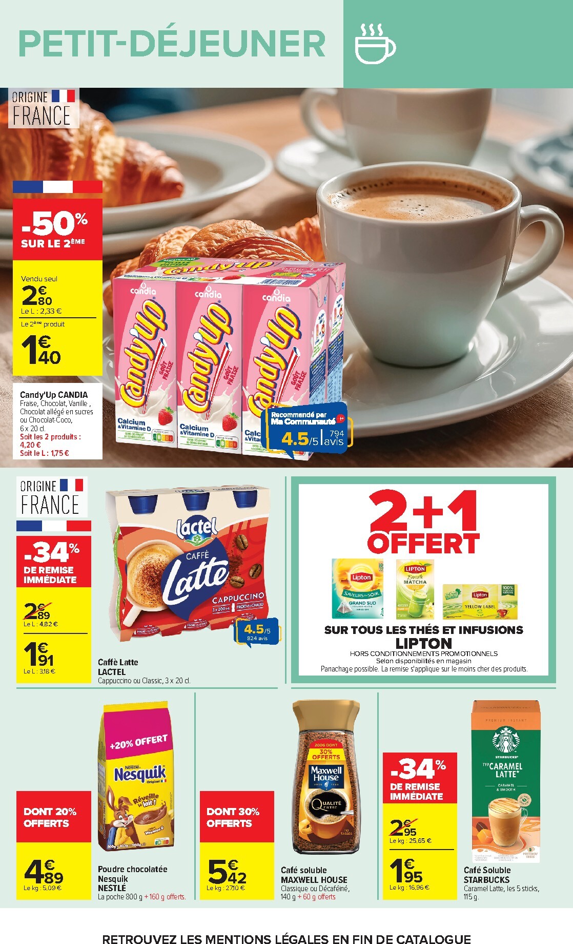 carrefour - Catalogue Carrefour - Petit Déjeuner valable du 07/04/2026 au 20/04/2026 - page: 10