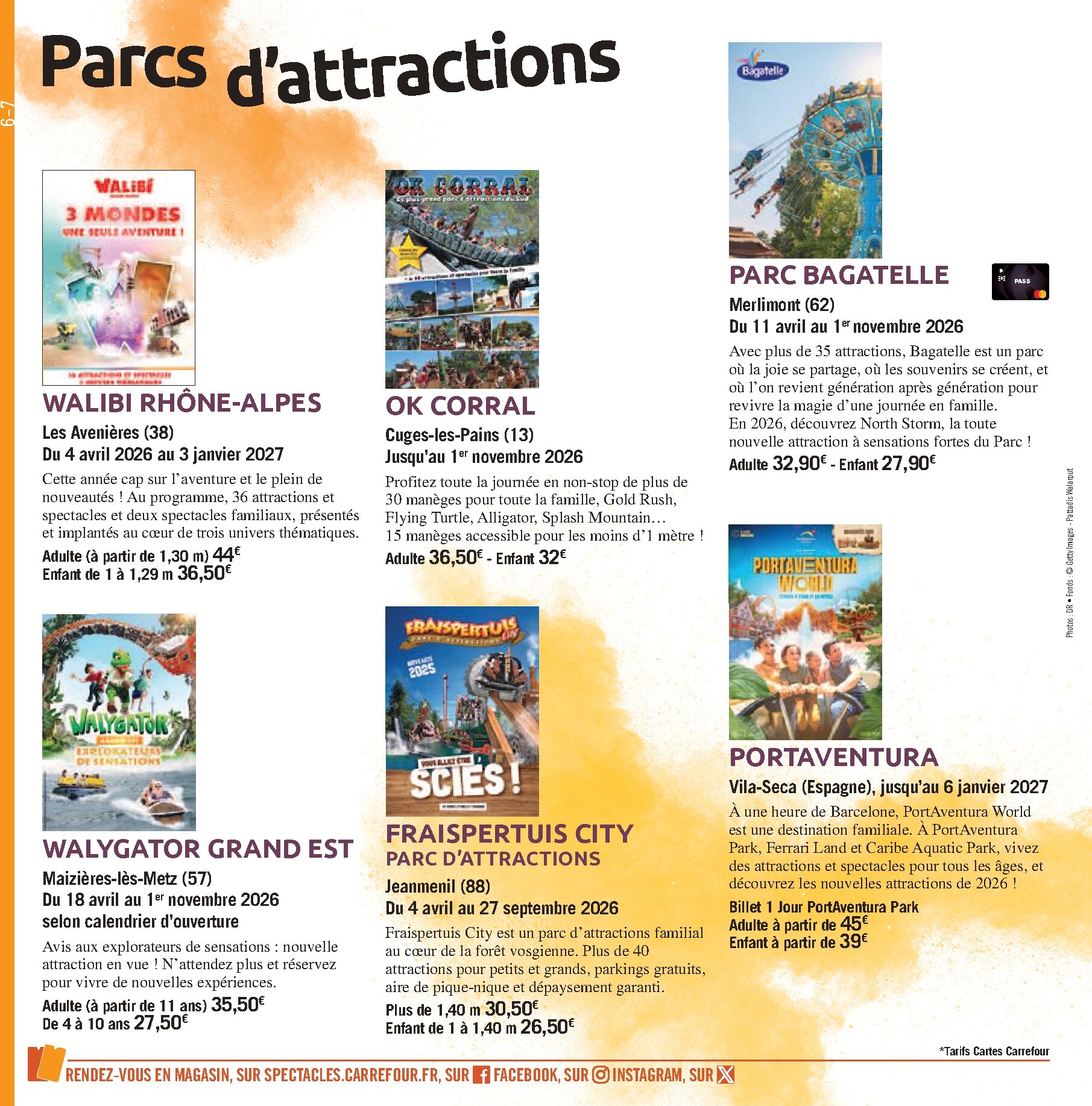 carrefour - Current Carrefour - Le Book des Sorties leaflet valid from du mercredi 01/04/2026 to du mercredi 30/09/2026 - page: 6
