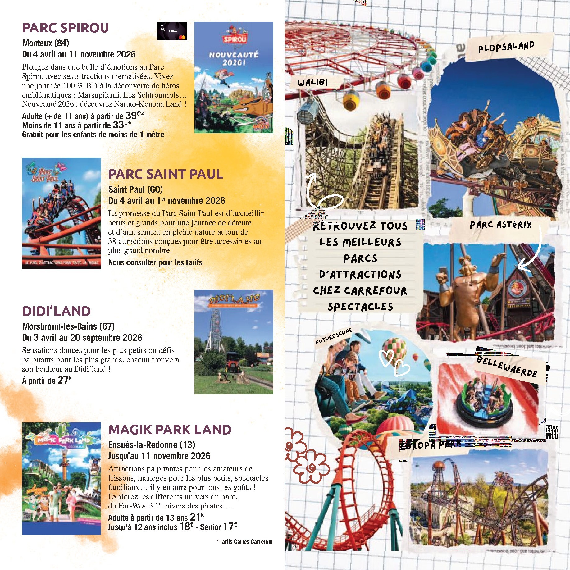 carrefour - Current Carrefour - Le Book des Sorties leaflet valid from du mercredi 01/04/2026 to du mercredi 30/09/2026 - page: 7