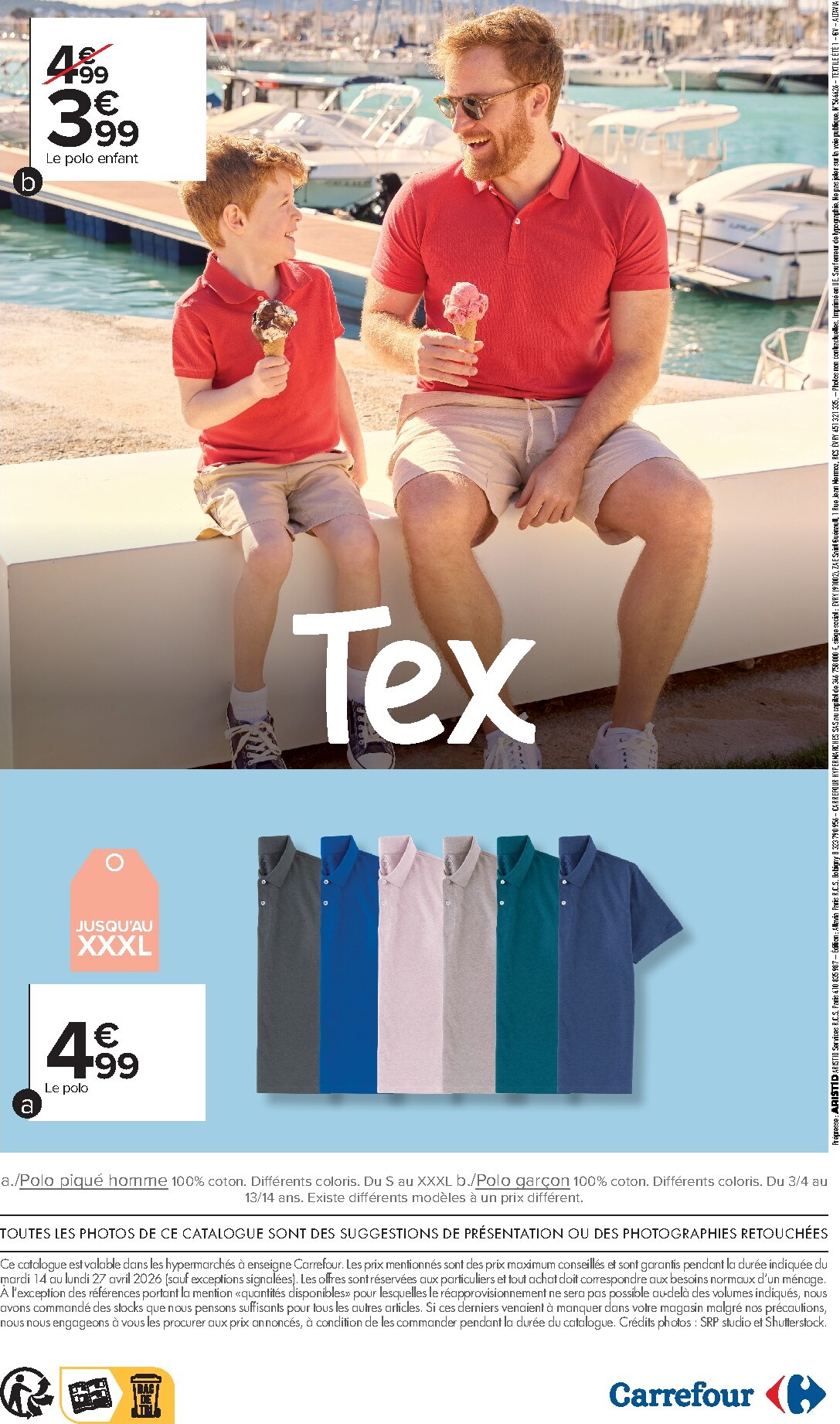 carrefour - Flyer Carrefour - Tex Spéciale Été pour la semaine prochaine du du mardi 14/04/2026 au du lundi 27/04/2026 - page: 24