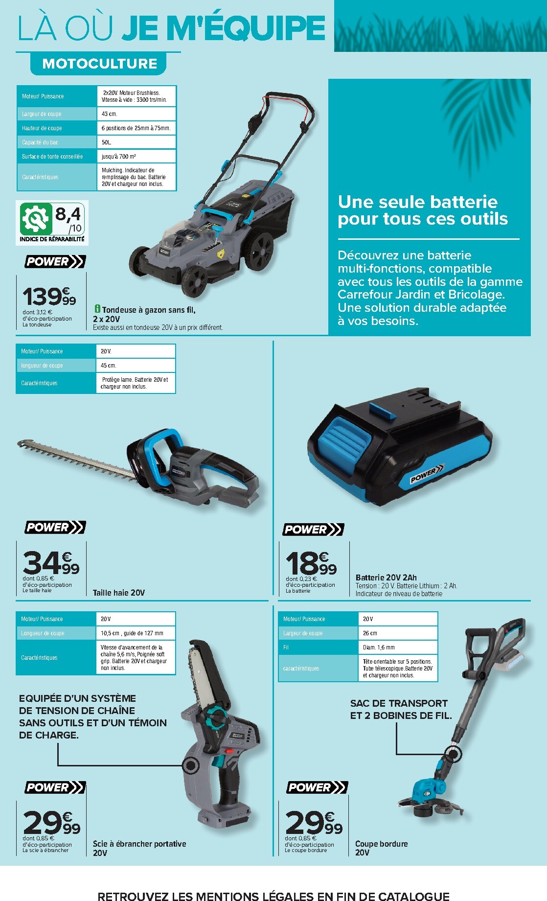 carrefour - Flyer Carrefour - Jardin Plantation et Mobilier pour la semaine prochaine du du mardi 14/04/2026 au du lundi 27/04/2026 - page: 18