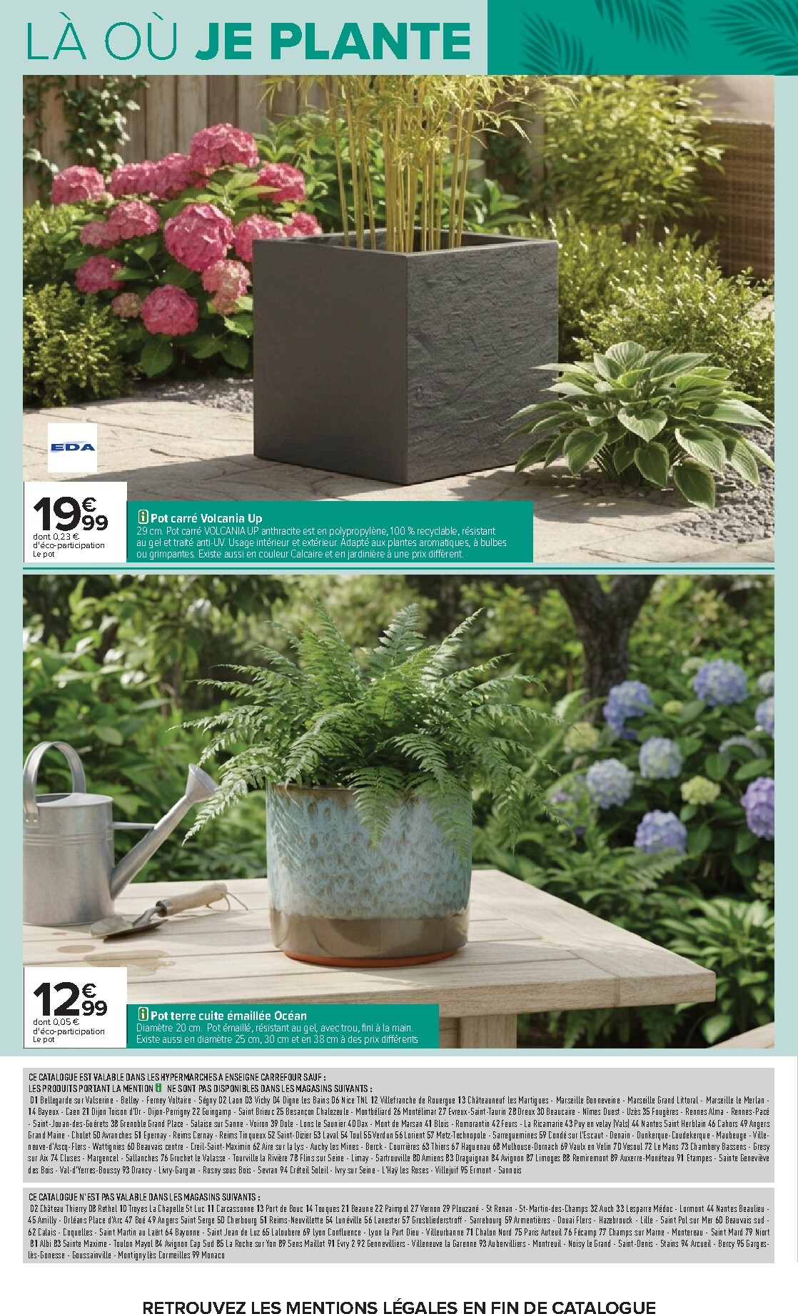 carrefour - Flyer Carrefour - Jardin Plantation et Mobilier pour la semaine prochaine du du mardi 14/04/2026 au du lundi 27/04/2026 - page: 12