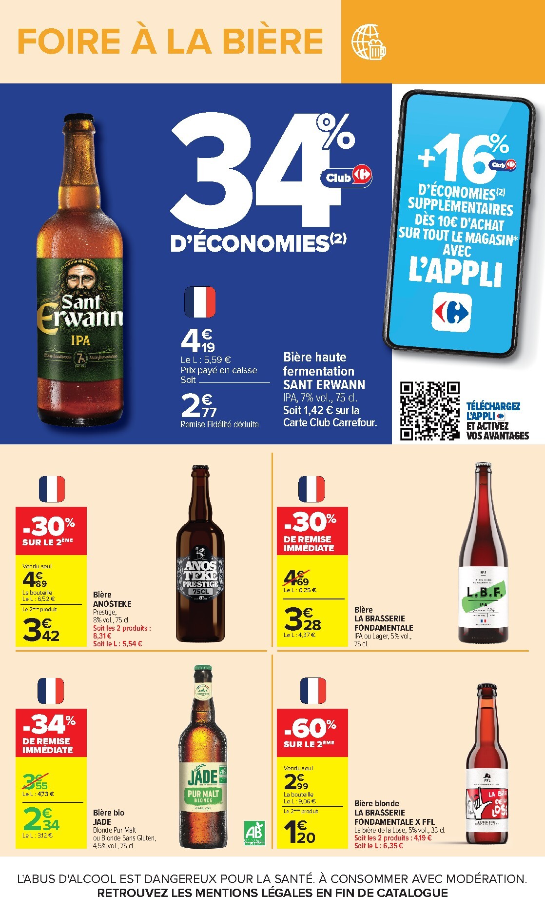 carrefour - Flyer Carrefour - Foire à la Bière pour la semaine prochaine du du mardi 14/04/2026 au du lundi 27/04/2026 - page: 9
