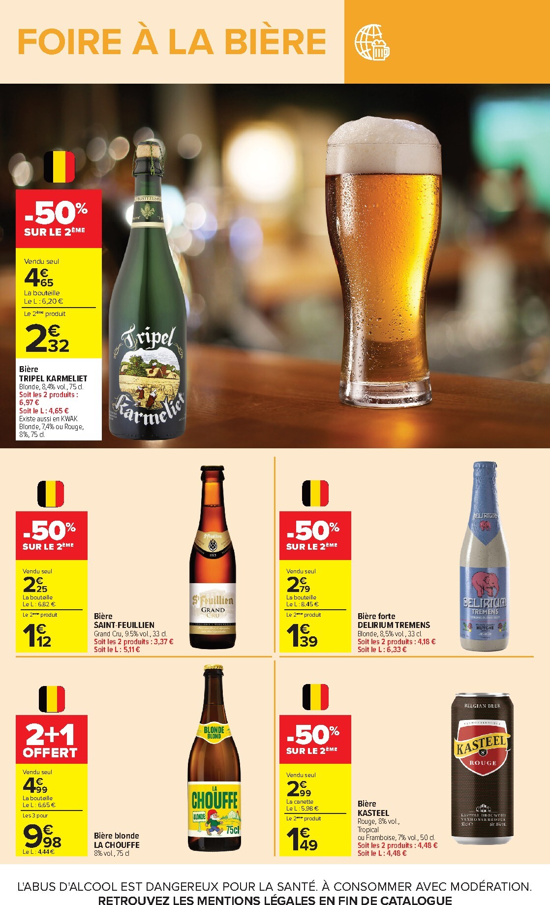 carrefour - Flyer Carrefour - Foire à la Bière pour la semaine prochaine du du mardi 14/04/2026 au du lundi 27/04/2026 - page: 15