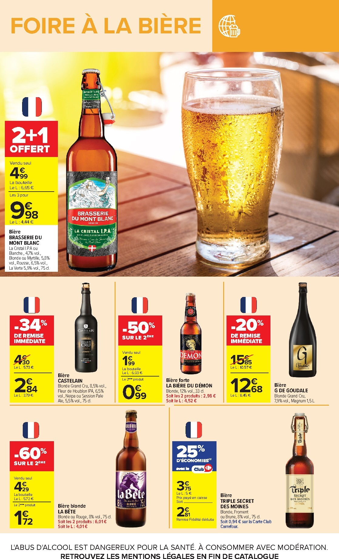 carrefour - Flyer Carrefour - Foire à la Bière pour la semaine prochaine du du mardi 14/04/2026 au du lundi 27/04/2026 - page: 8