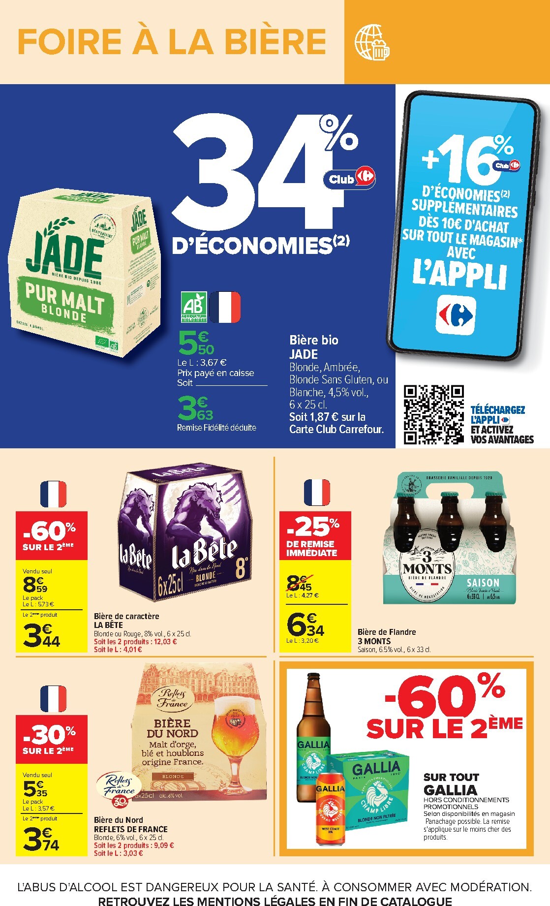 carrefour - Flyer Carrefour - Foire à la Bière pour la semaine prochaine du du mardi 14/04/2026 au du lundi 27/04/2026 - page: 12