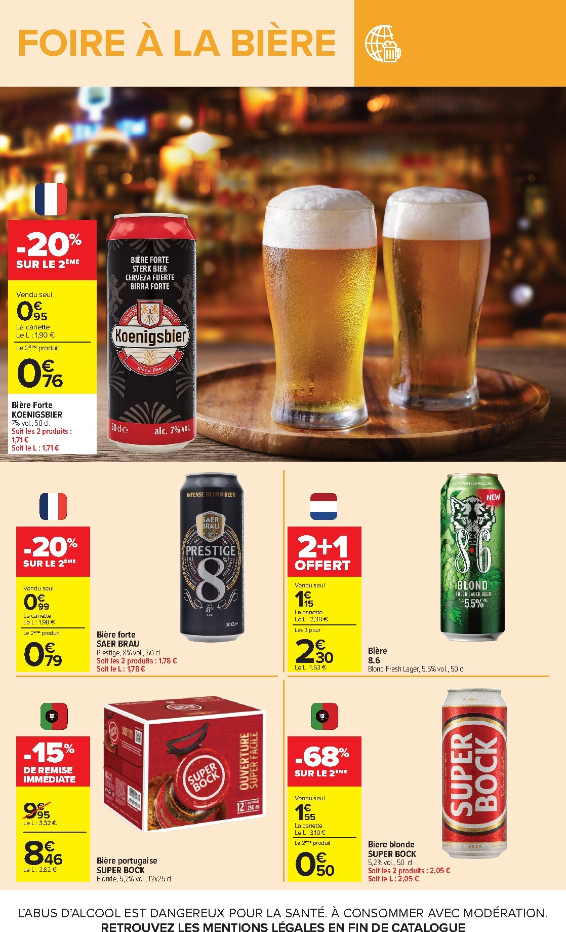 carrefour - Flyer Carrefour - Foire à la Bière pour la semaine prochaine du du mardi 14/04/2026 au du lundi 27/04/2026 - page: 17