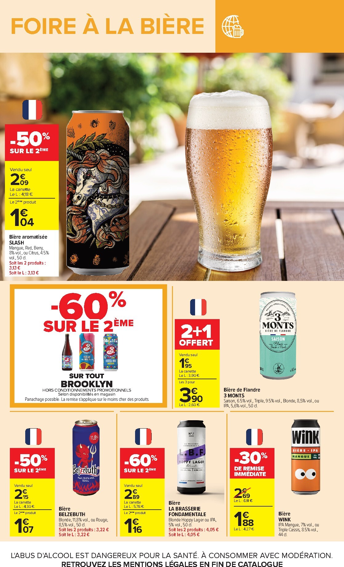 carrefour - Flyer Carrefour - Foire à la Bière pour la semaine prochaine du du mardi 14/04/2026 au du lundi 27/04/2026 - page: 7
