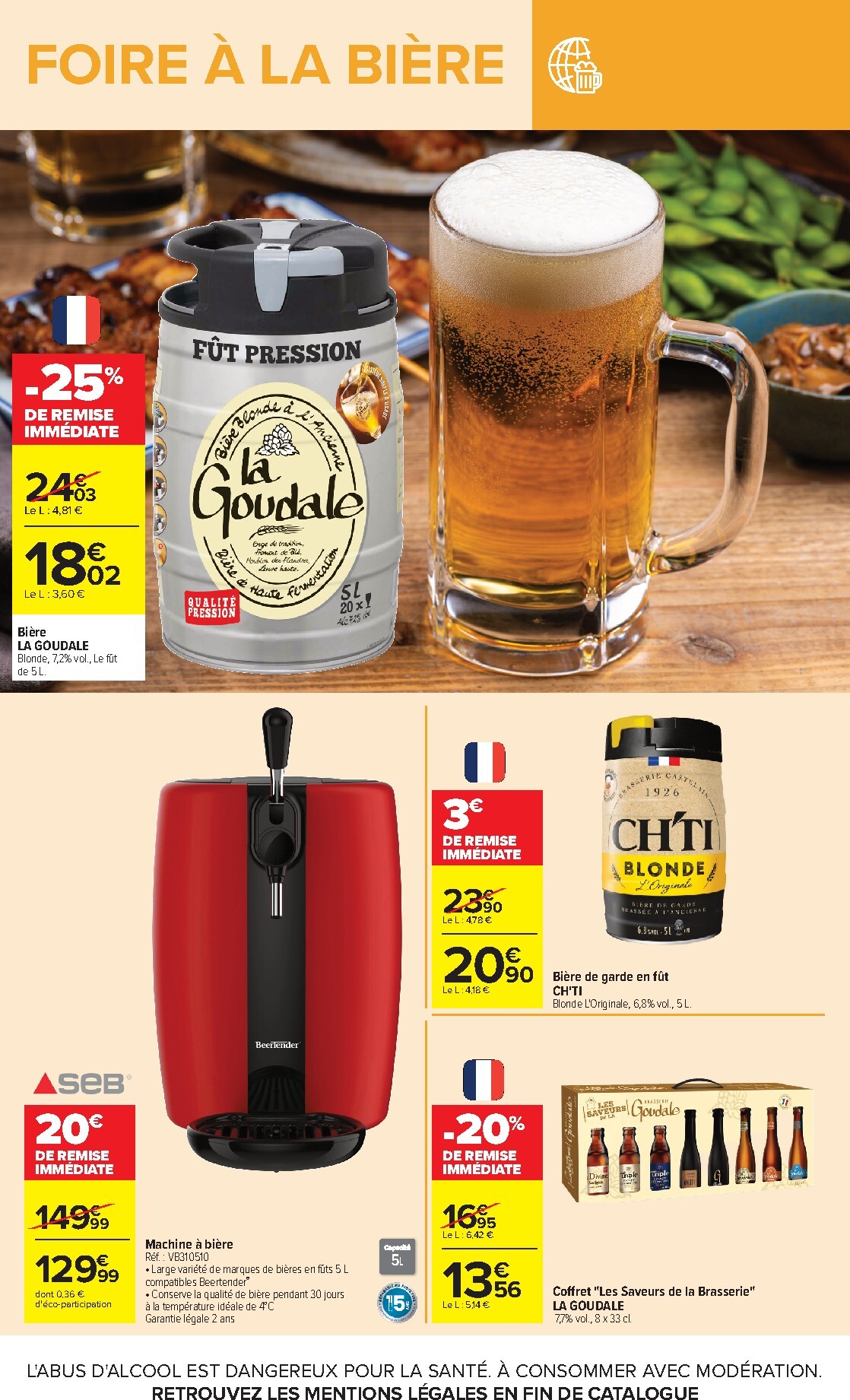 carrefour - Flyer Carrefour - Foire à la Bière pour la semaine prochaine du du mardi 14/04/2026 au du lundi 27/04/2026 - page: 16