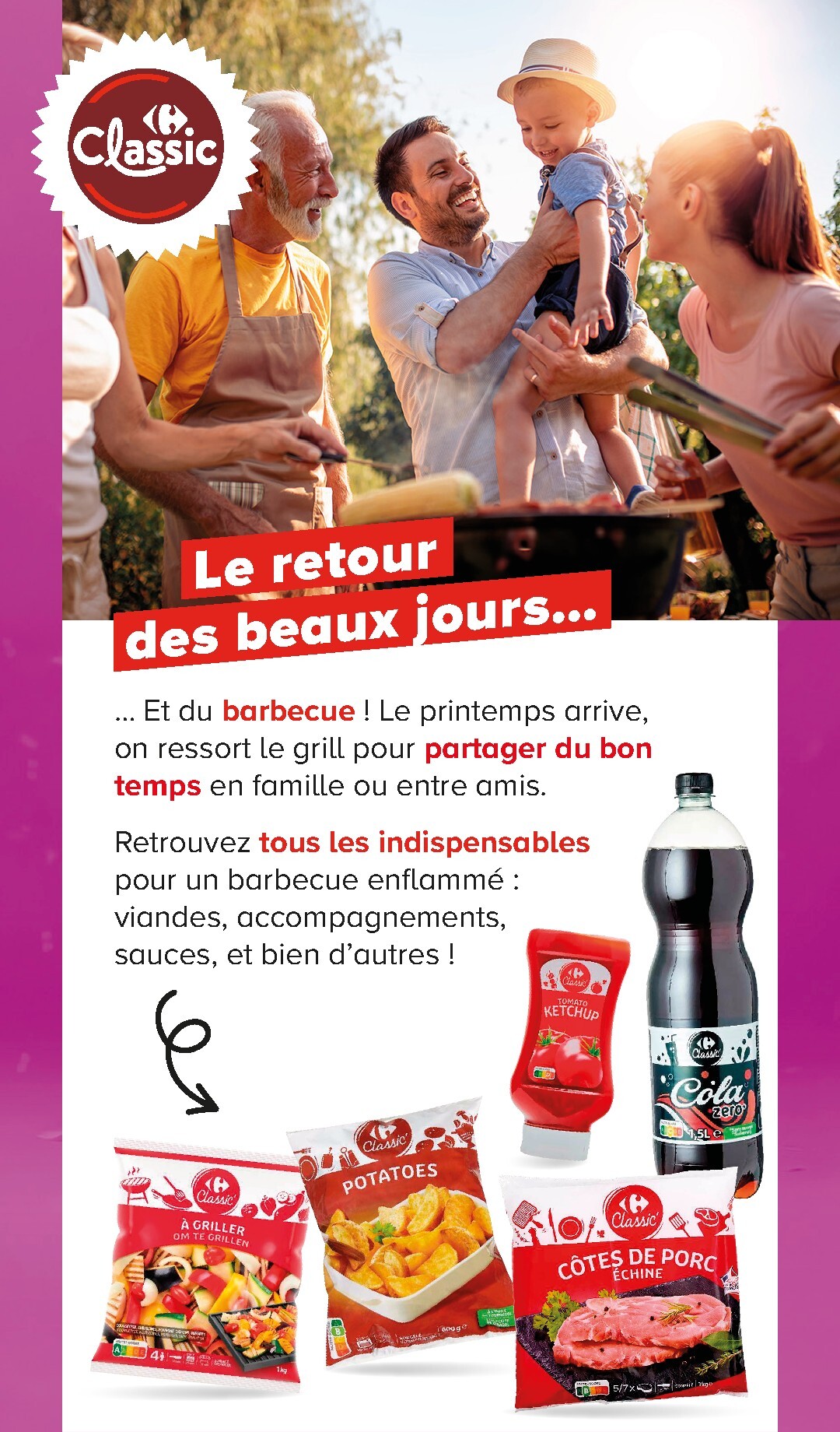carrefour - Current Carrefour - Découvrez la Marque Carrefour Classic leaflet valid from du mardi 07/04/2026 to du lundi 04/05/2026 - page: 12