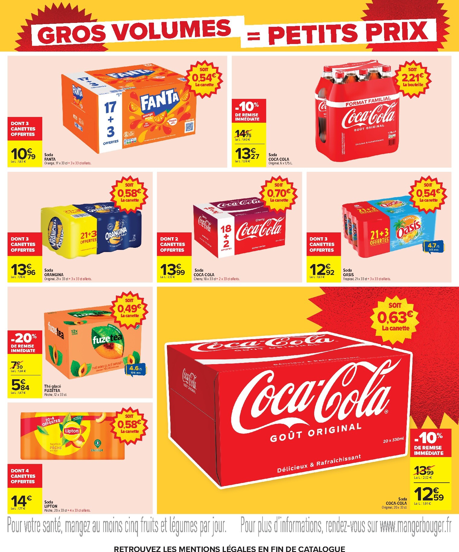 carrefour - Flyer Carrefour - Gros Volumes pour la semaine prochaine du de jeudi 23/04/2026 au du lundi 11/05/2026 - page: 3