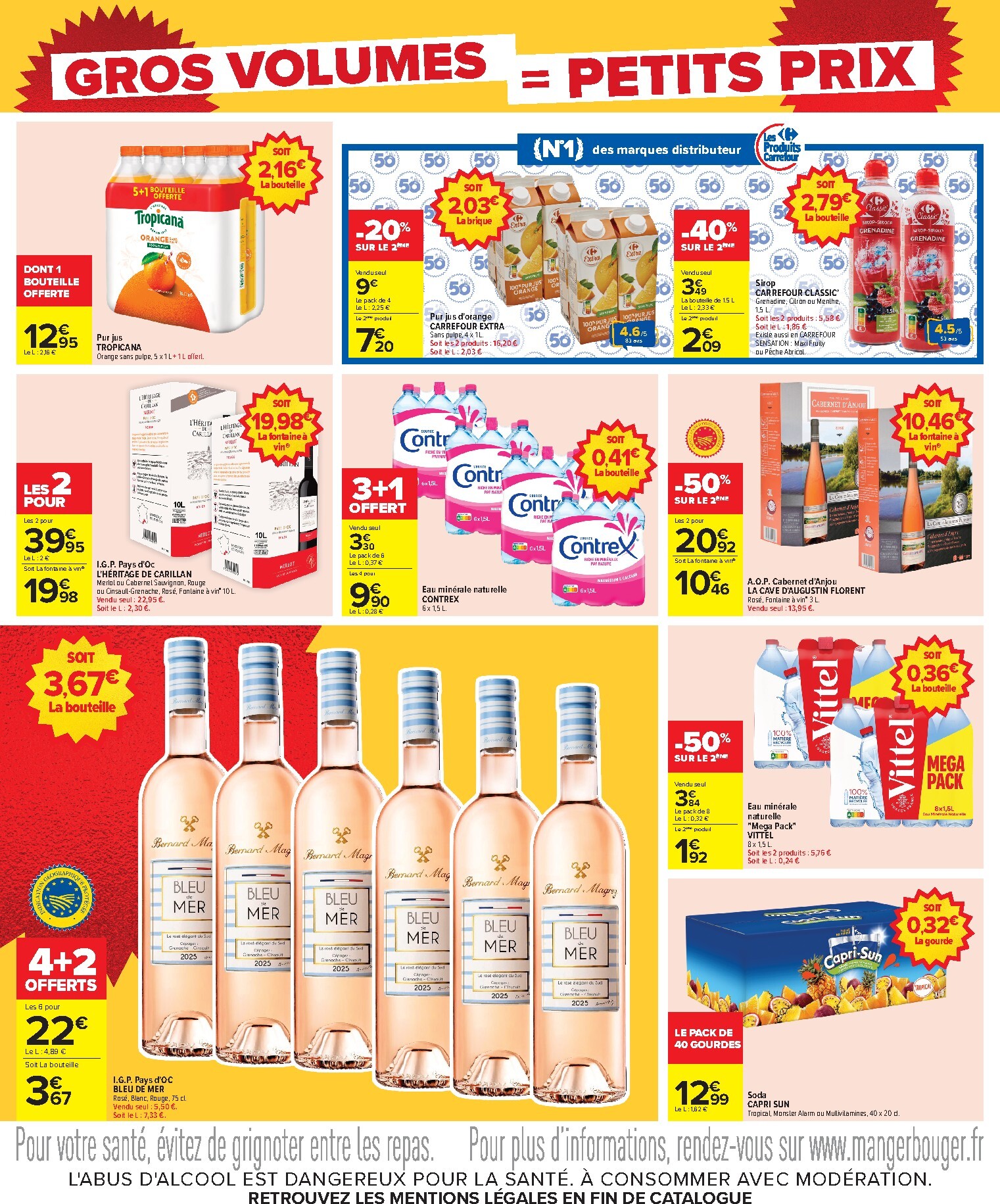 carrefour - Flyer Carrefour - Gros Volumes pour la semaine prochaine du de jeudi 23/04/2026 au du lundi 11/05/2026 - page: 4