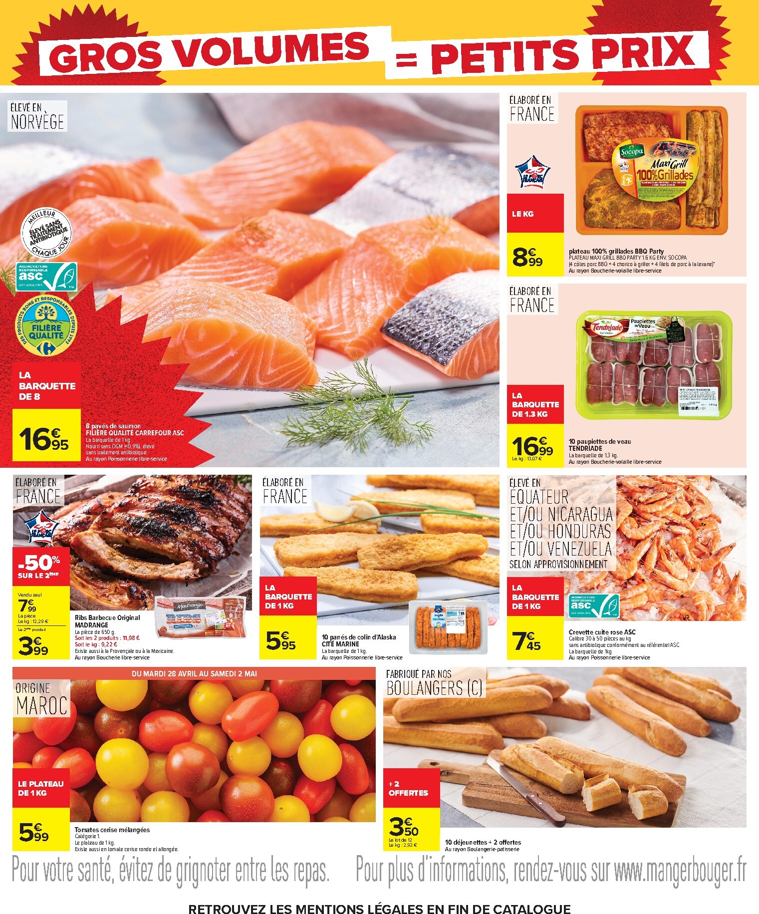 carrefour - Flyer Carrefour - Gros Volumes pour la semaine prochaine du de jeudi 23/04/2026 au du lundi 11/05/2026 - page: 16