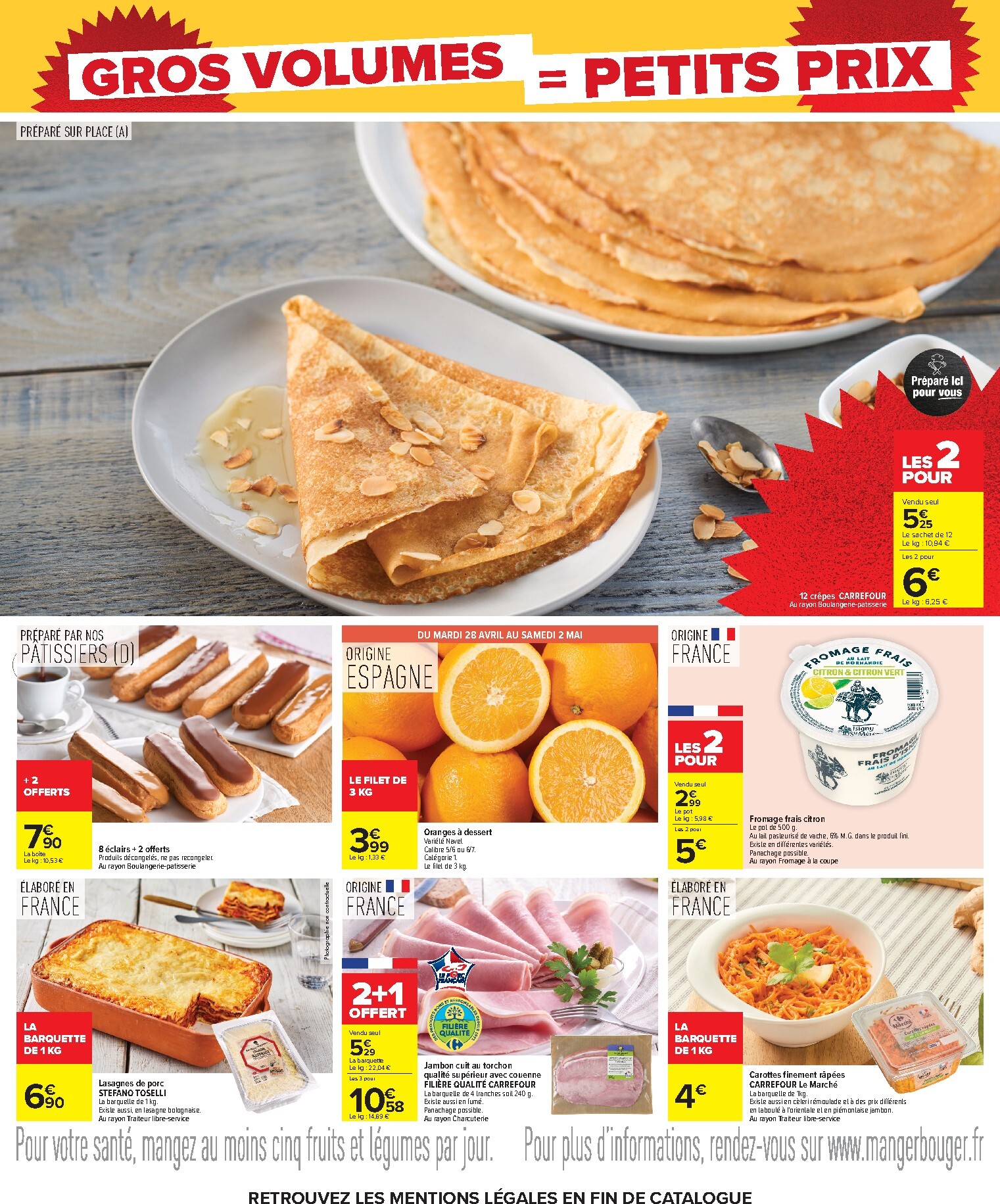 carrefour - Flyer Carrefour - Gros Volumes pour la semaine prochaine du de jeudi 23/04/2026 au du lundi 11/05/2026 - page: 17