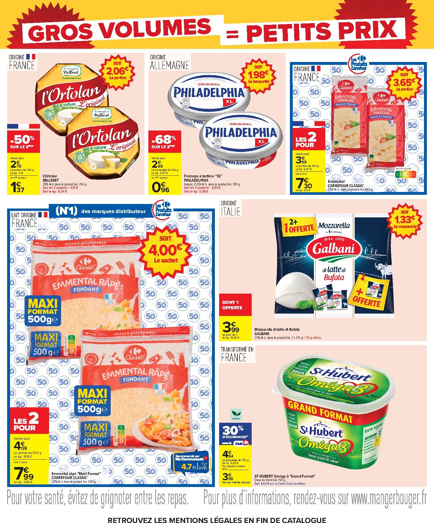 carrefour - Flyer Carrefour - Gros Volumes pour la semaine prochaine du de jeudi 23/04/2026 au du lundi 11/05/2026 - page: 10