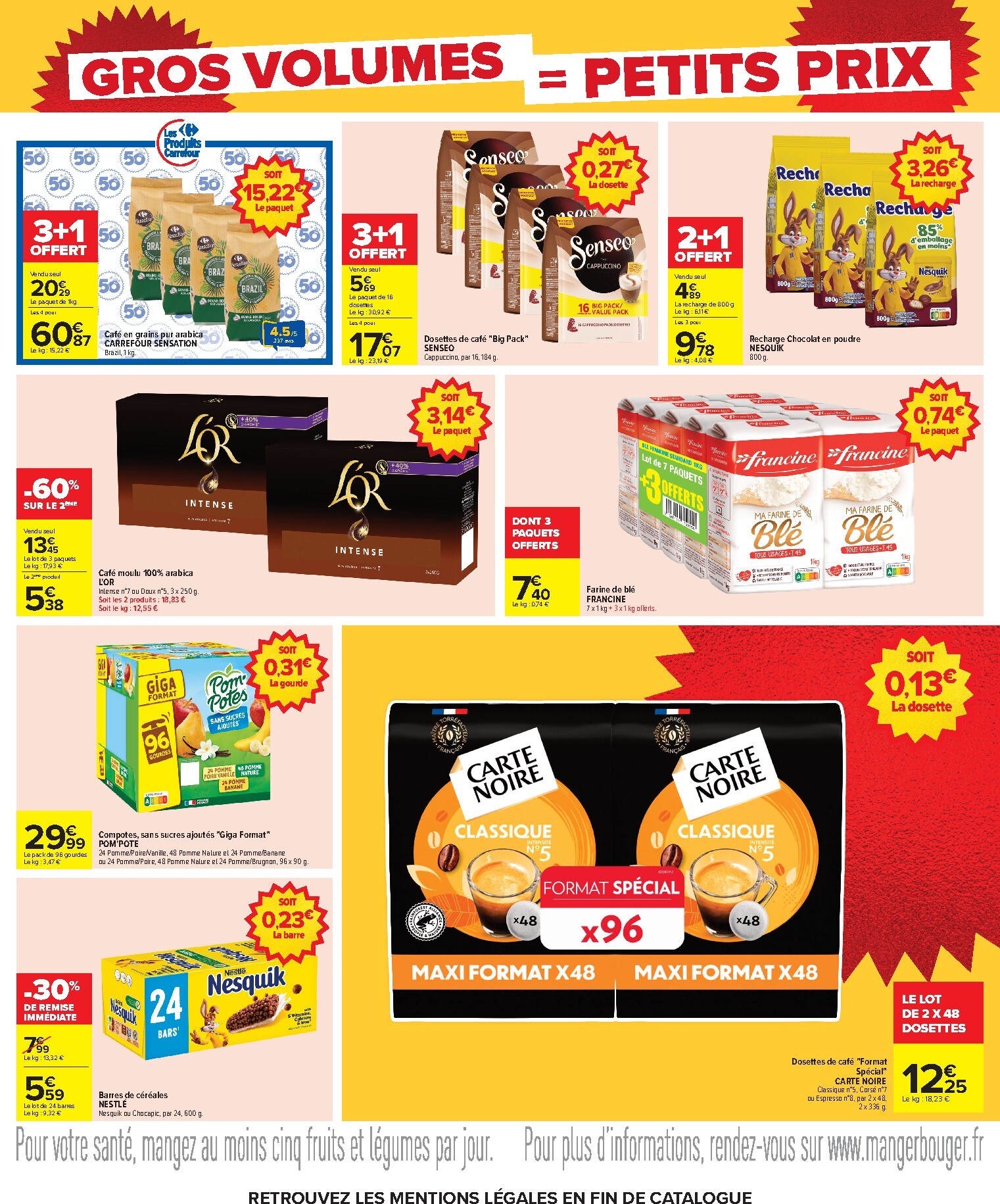 carrefour - Flyer Carrefour - Gros Volumes pour la semaine prochaine du de jeudi 23/04/2026 au du lundi 11/05/2026 - page: 7